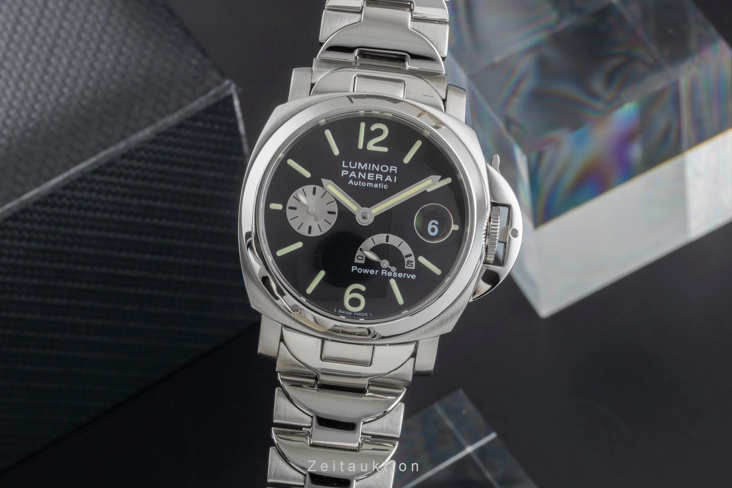 Panerai Luminor  steel automatic men's watch PAM00125  [2505134] - Image 2