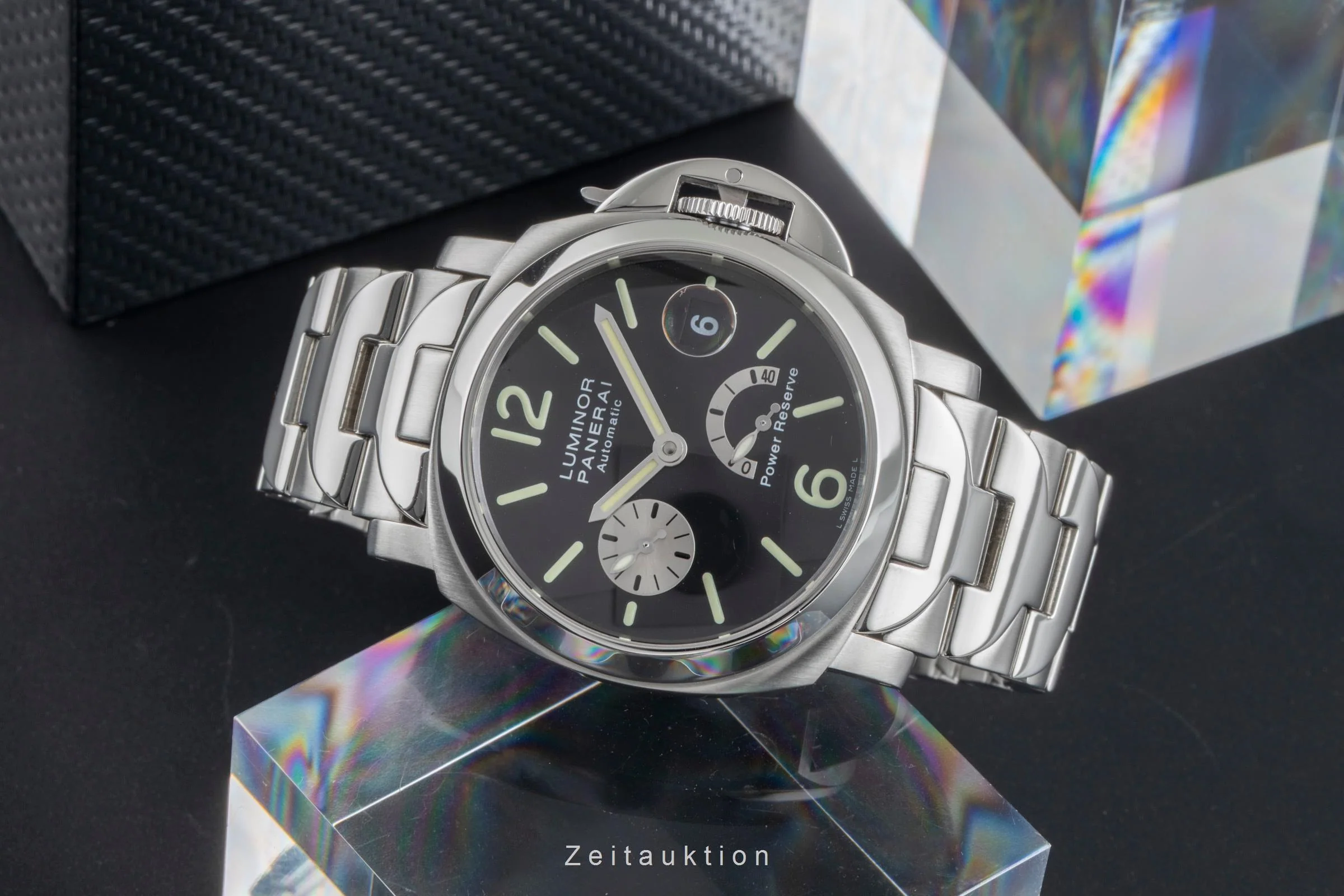 Panerai Luminor  steel automatic men's watch PAM00125  [2505134] - Image 3