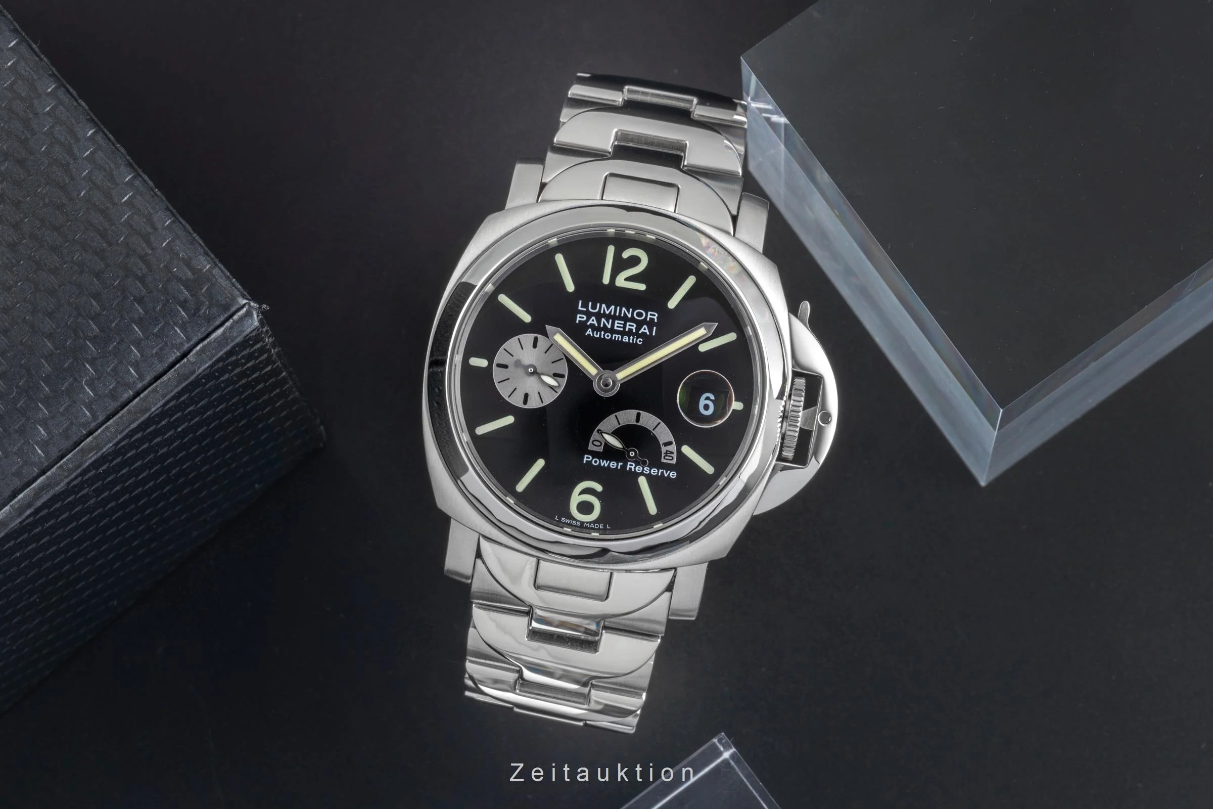 Panerai Luminor  steel automatic men's watch PAM00125  [2505134] - Image 4