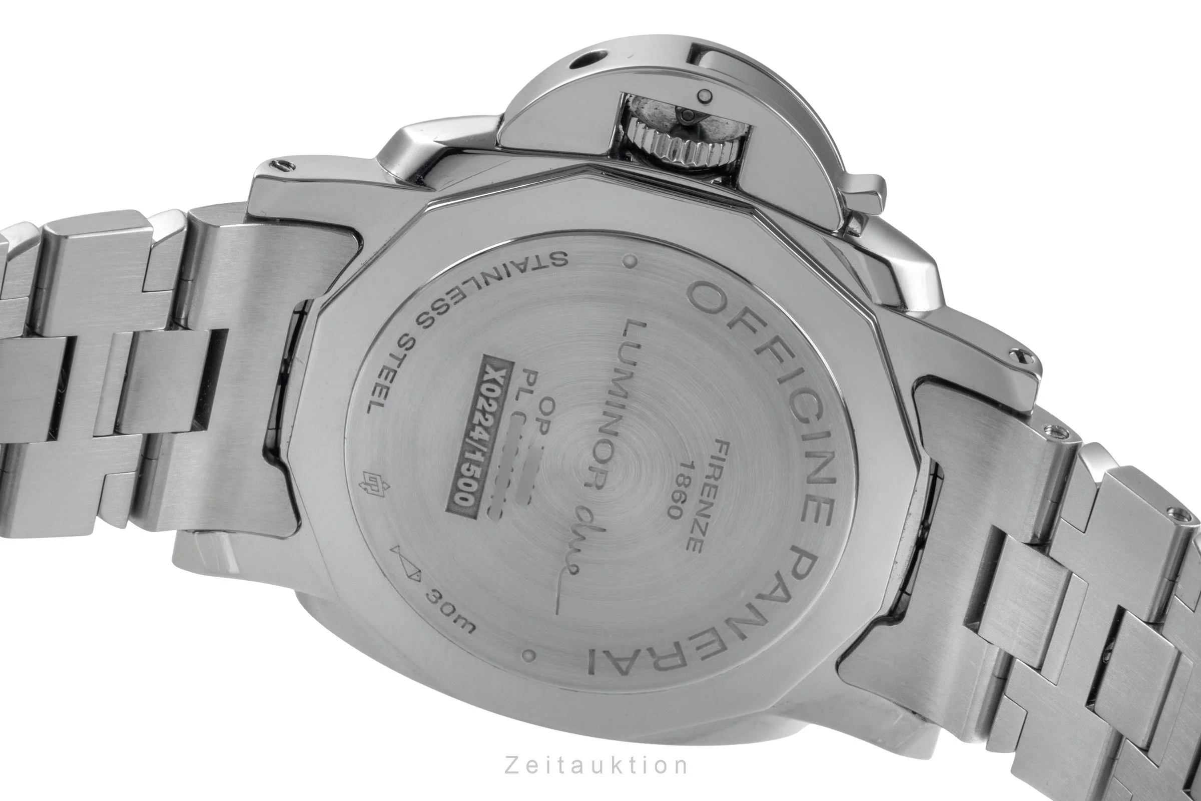 Panerai Luminor  steel automatic men's watch PAM01124 LP: 8200EUR  [2504592] - Image 12