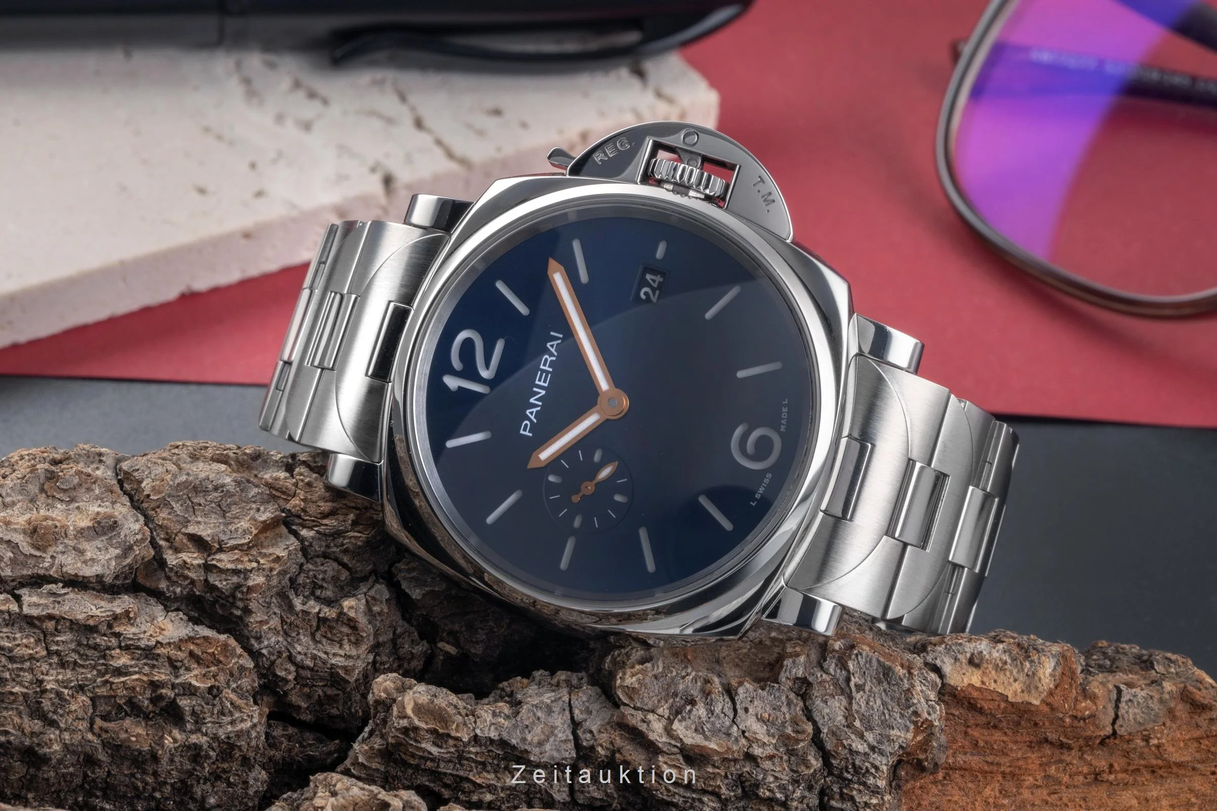 Panerai Luminor  steel automatic men's watch PAM01124 LP: 8200EUR  [2504592] - Image 3