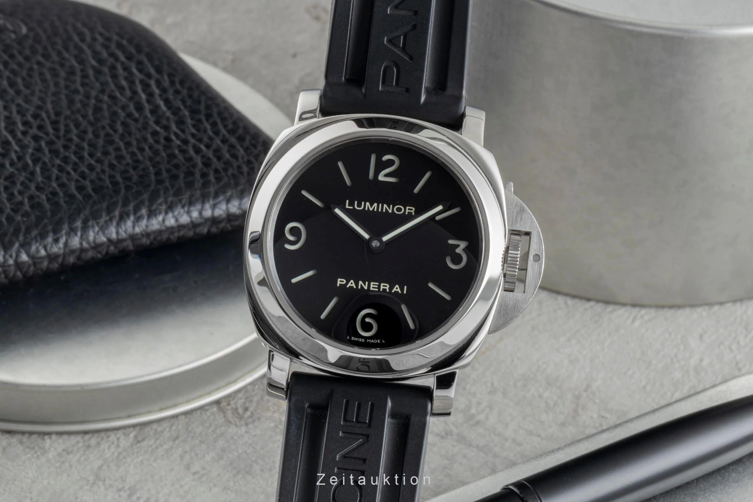 Panerai Luminor  steel manual winding men's watch PAM00112 LP: 5700EUR  [2506499] - Image 2