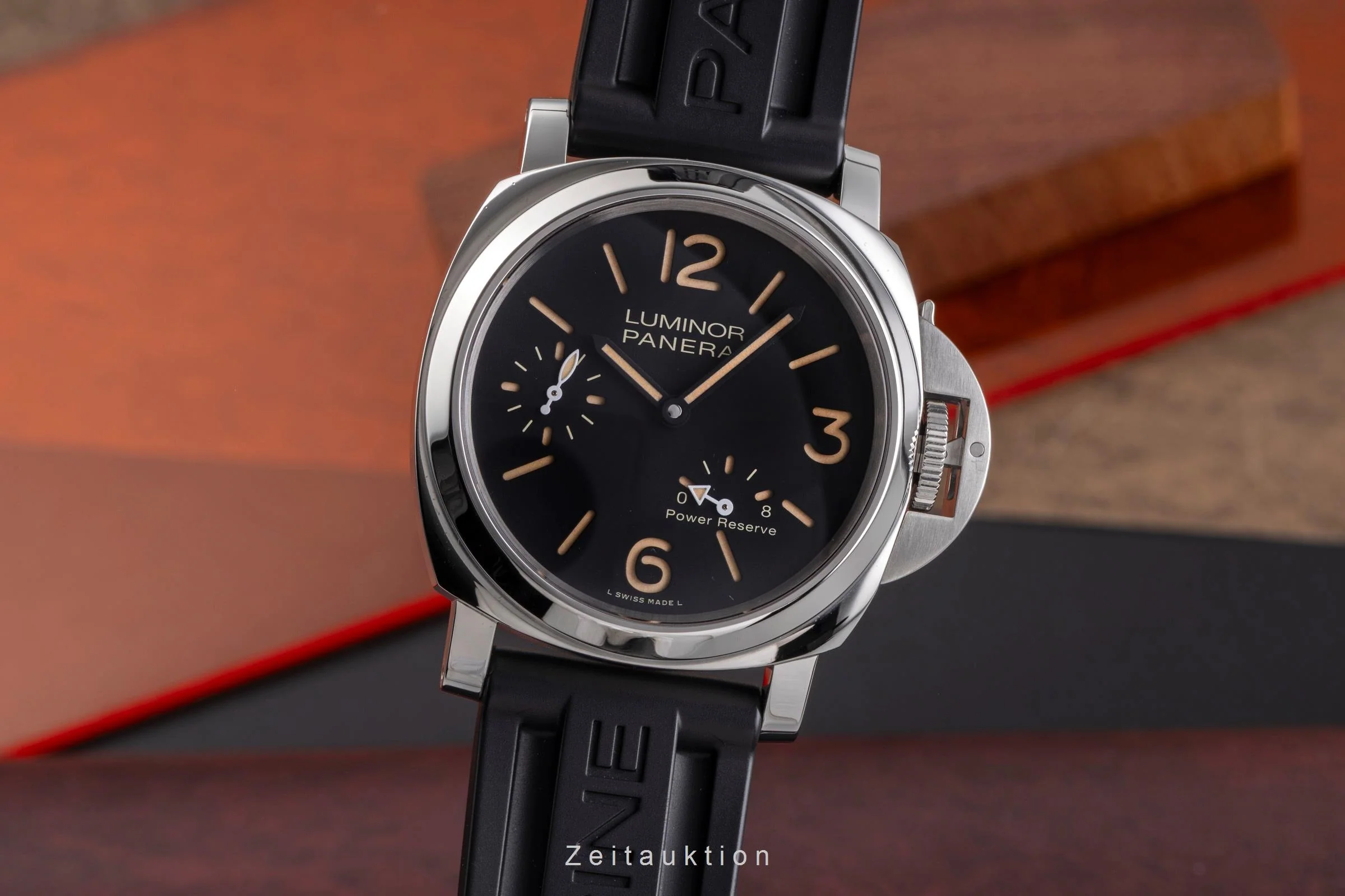 Panerai Luminor  steel manual winding men's watch PAM00795  [2504569] - Image 2