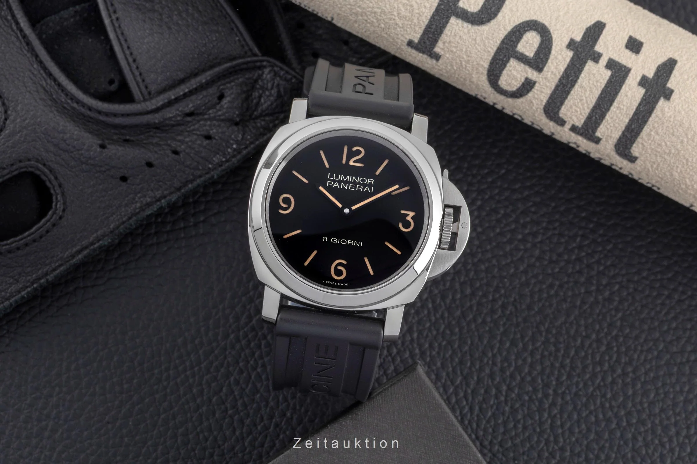 Panerai Luminor  steel manual winding men's watch PAM00914  [2502388] - Image 4