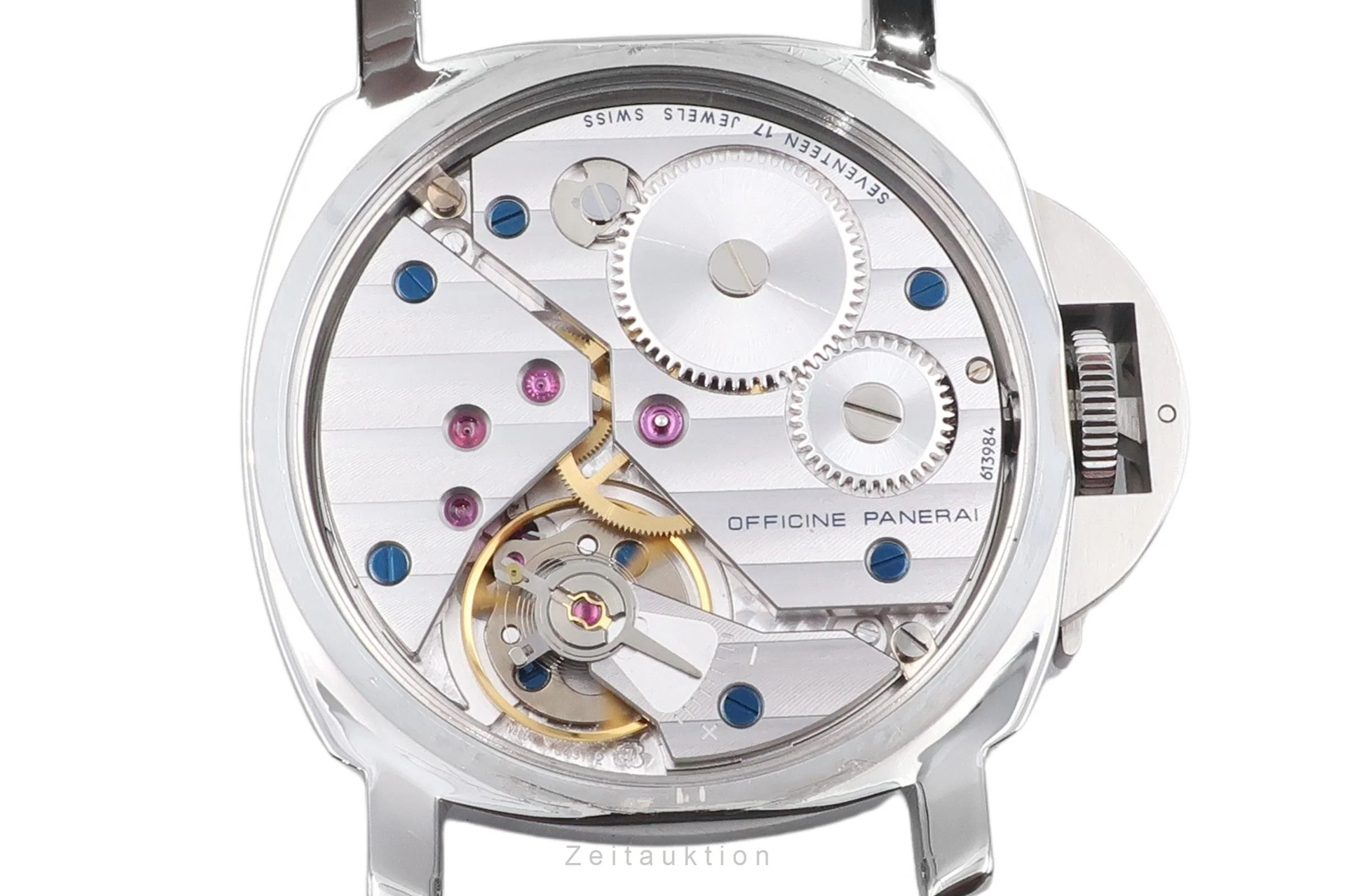Panerai Luminor  steel manual winding men's watch PAM01000 LP: 5700EUR  [2506472] - Image 15