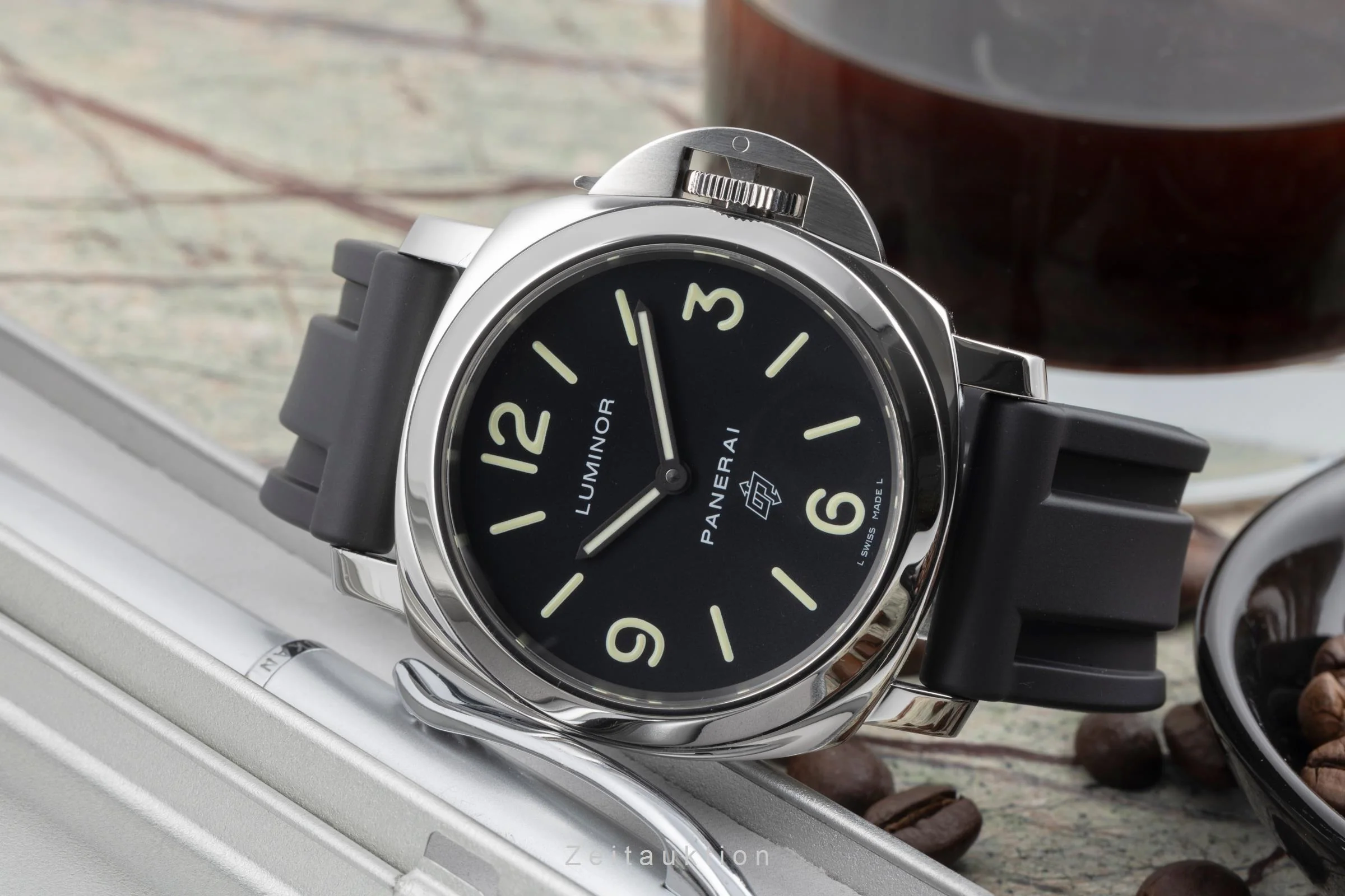 Panerai Luminor  steel manual winding men's watch PAM01000 LP: 5700EUR  [2506472] - Image 3