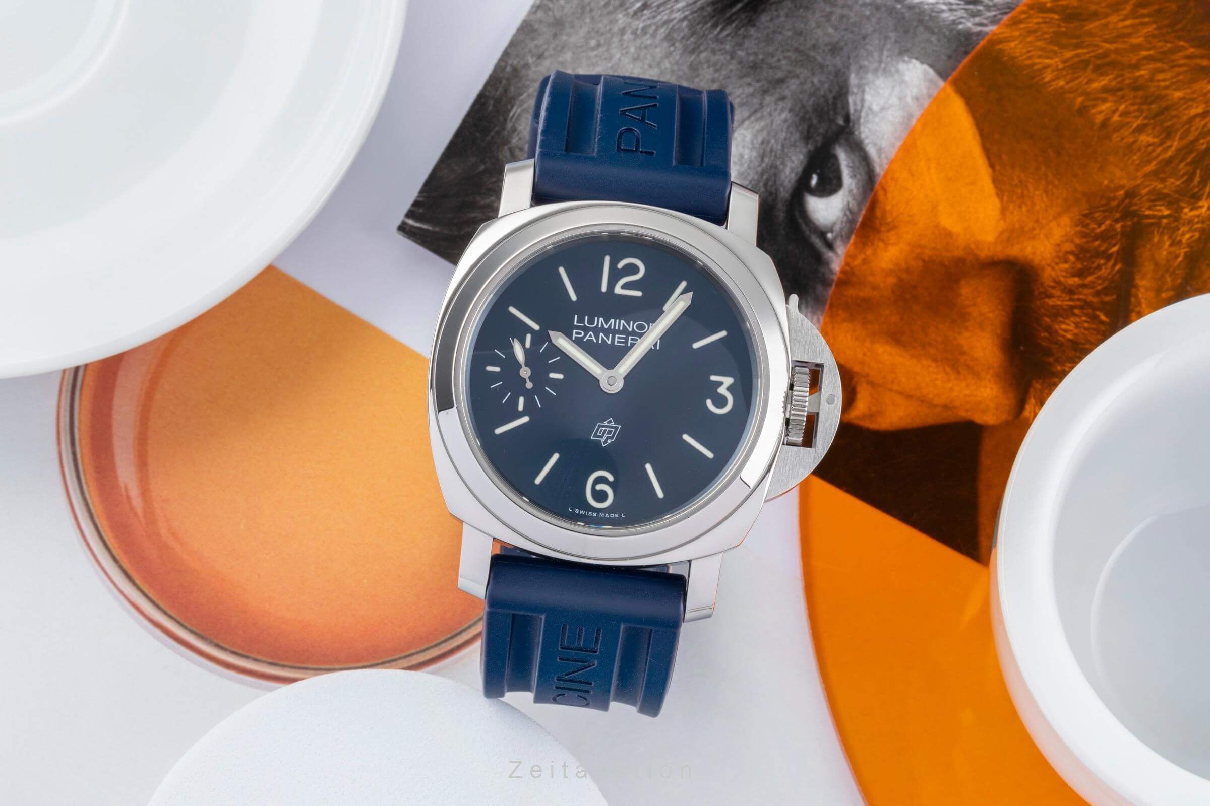 Panerai Luminor  steel manual winding men's watch PAM01085 LP: 6200EUR  [2403969] - Image 3