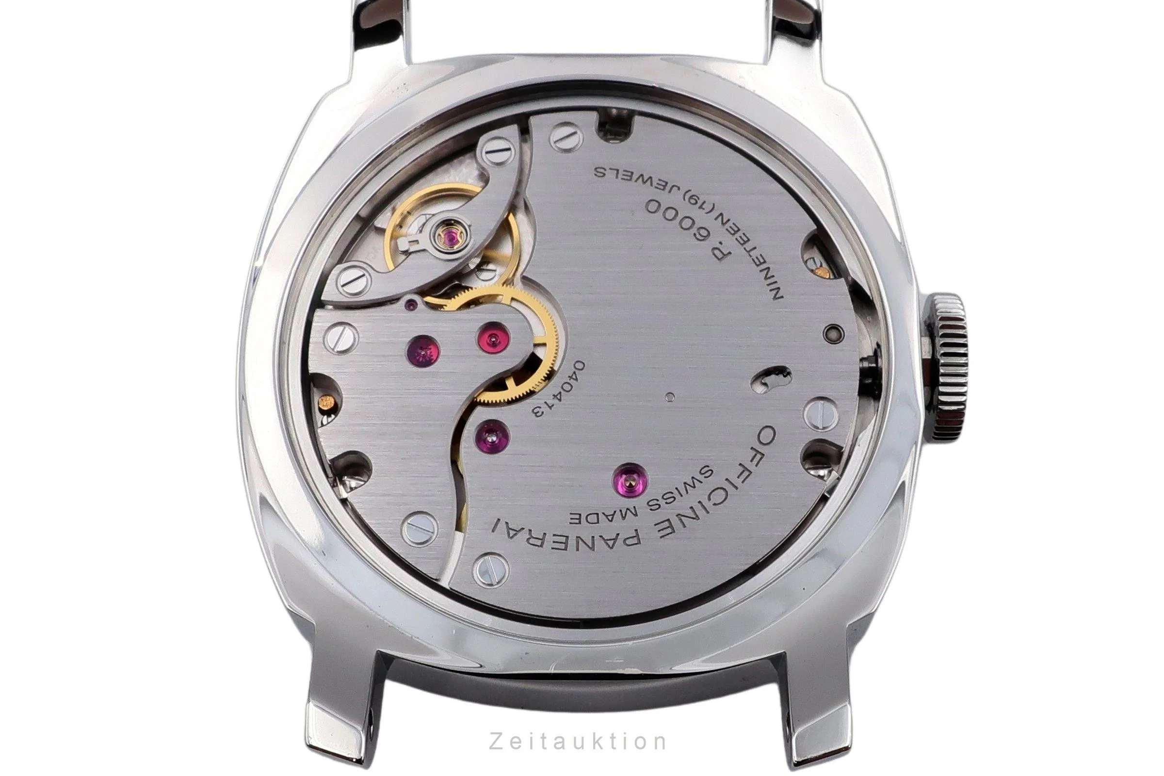 Panerai Luminor  steel manual winding men's watch PAM01086  [2601154] - Image 15
