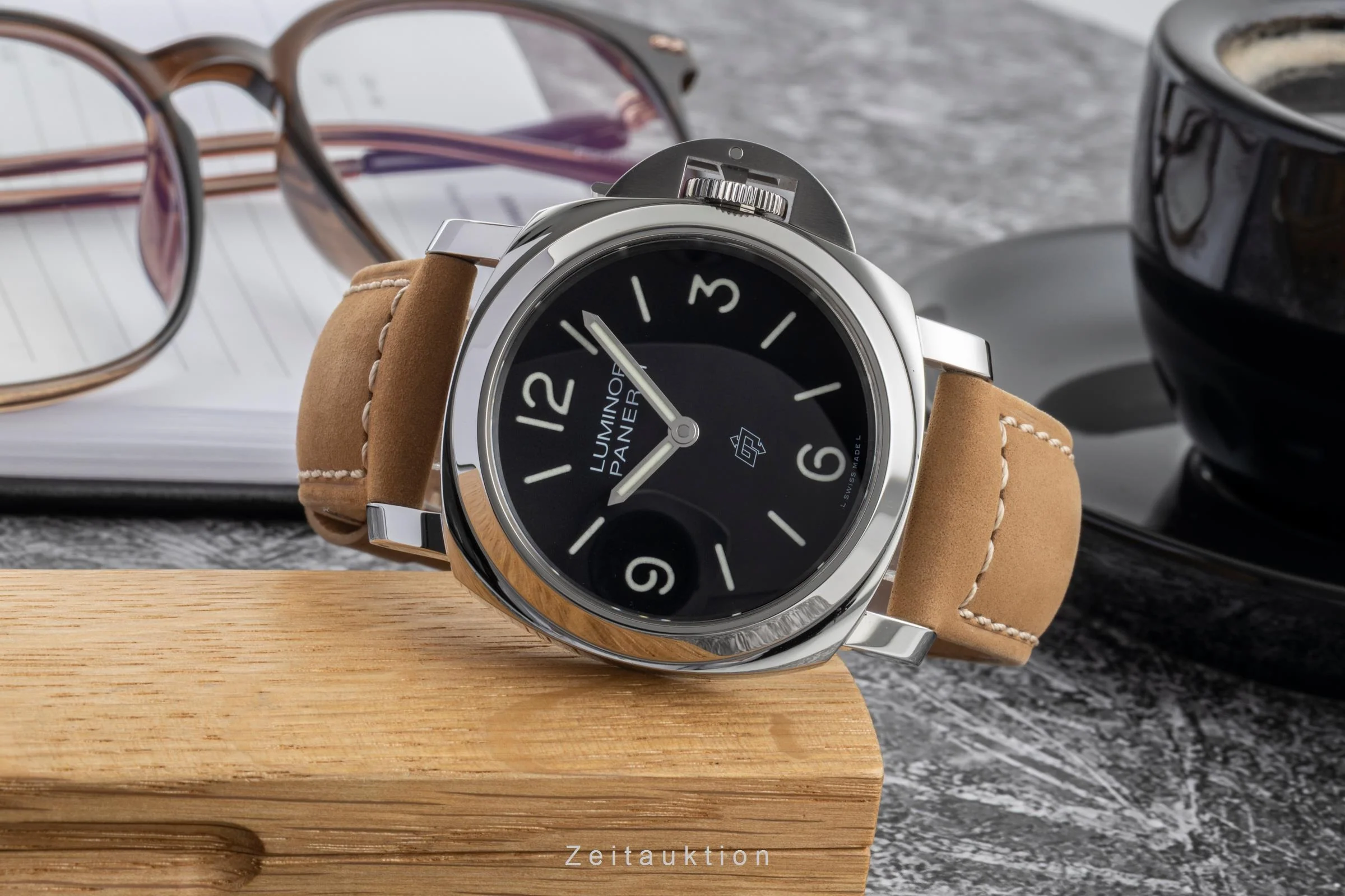 Panerai Luminor  steel manual winding men's watch PAM01086  [2601154] - Image 3