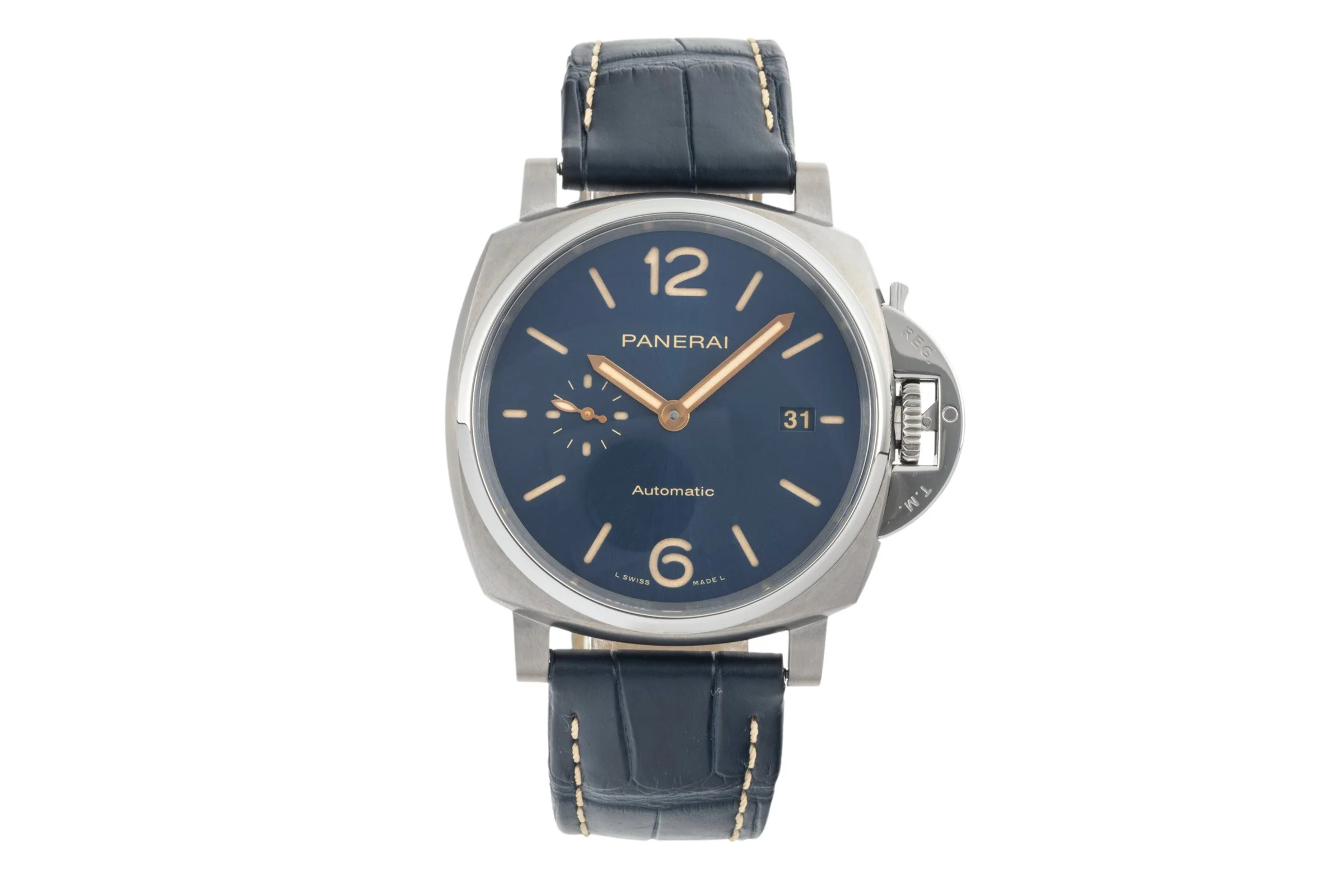 Panerai Luminor  titanium automatic men's watch PAM00927 LP: 7400EUR  [2401641] - Image 4