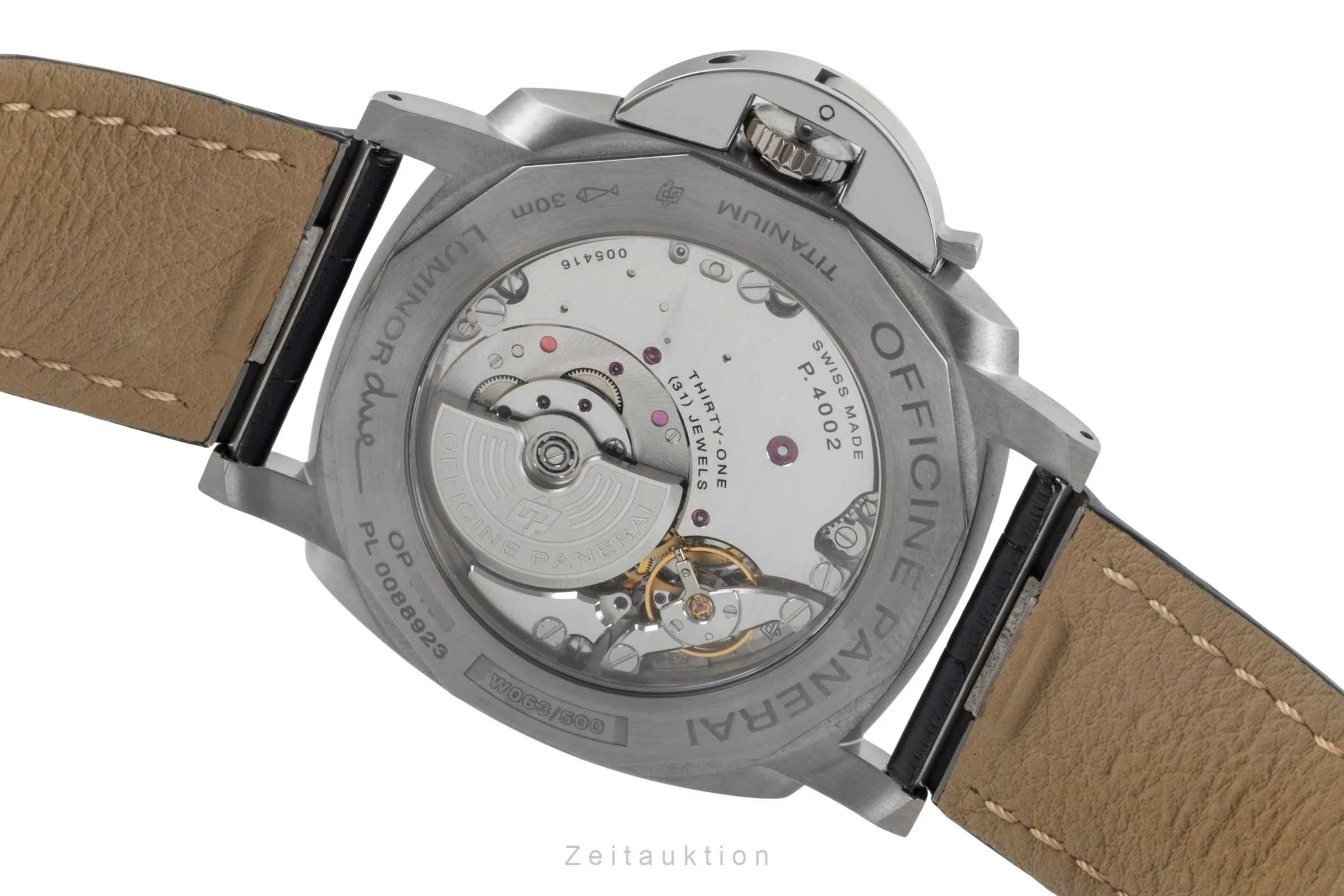 Panerai Luminor  titanium automatic men's watch PAM00964  [2600760] - Image 12
