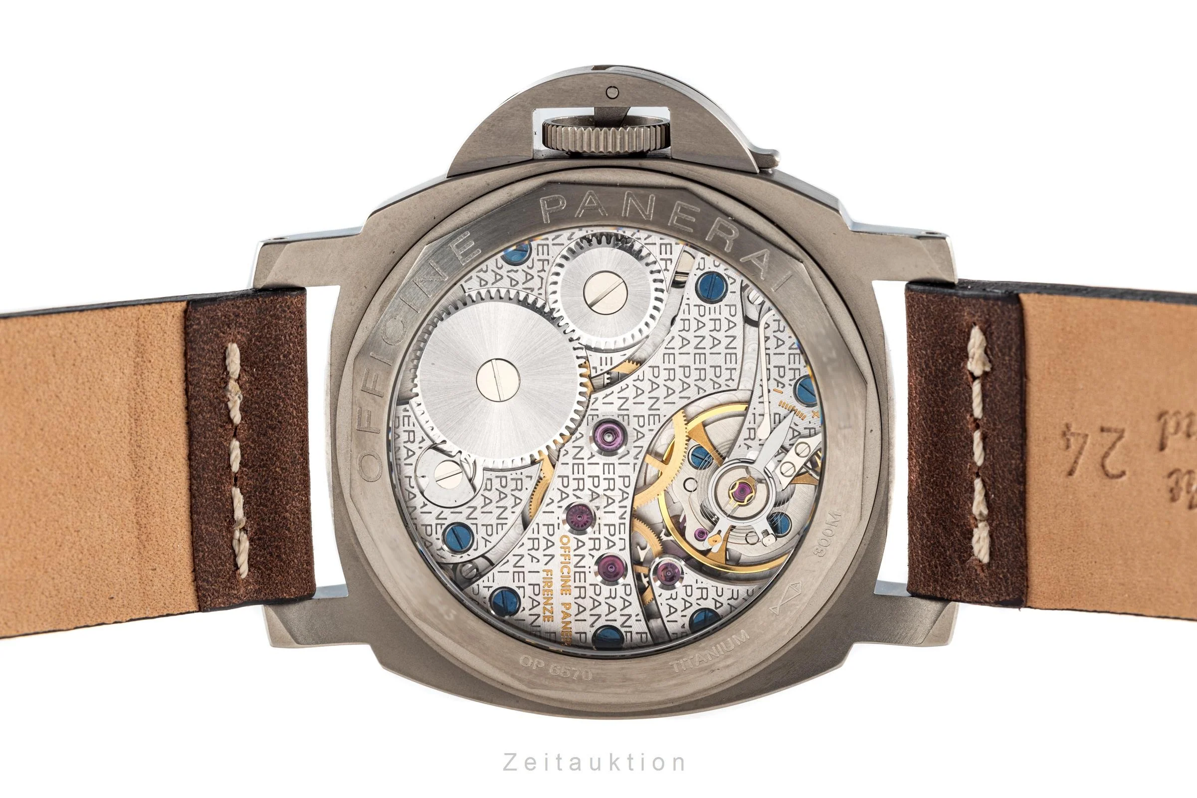 Panerai Luminor  titanium manual winding men's watch PAM00116  [2203217] - Image 12