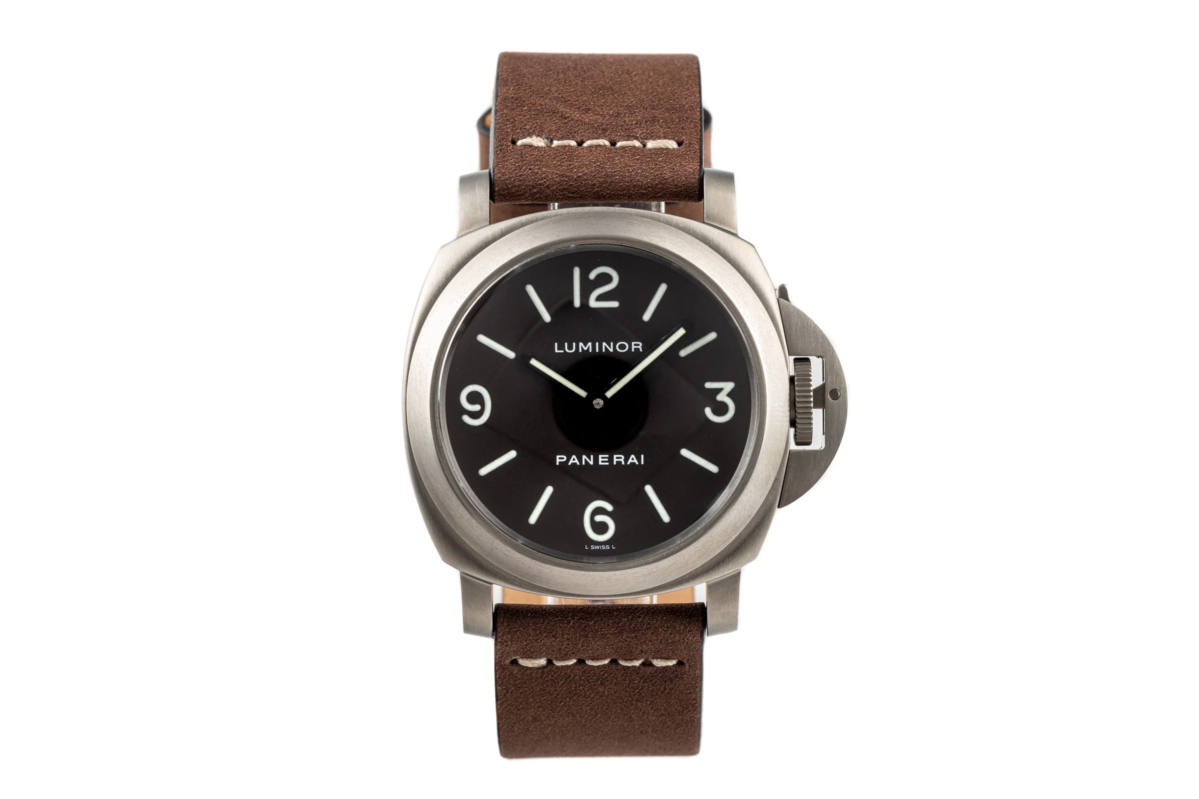 Panerai Luminor  titanium manual winding men's watch PAM00116  [2203217] - Image 4