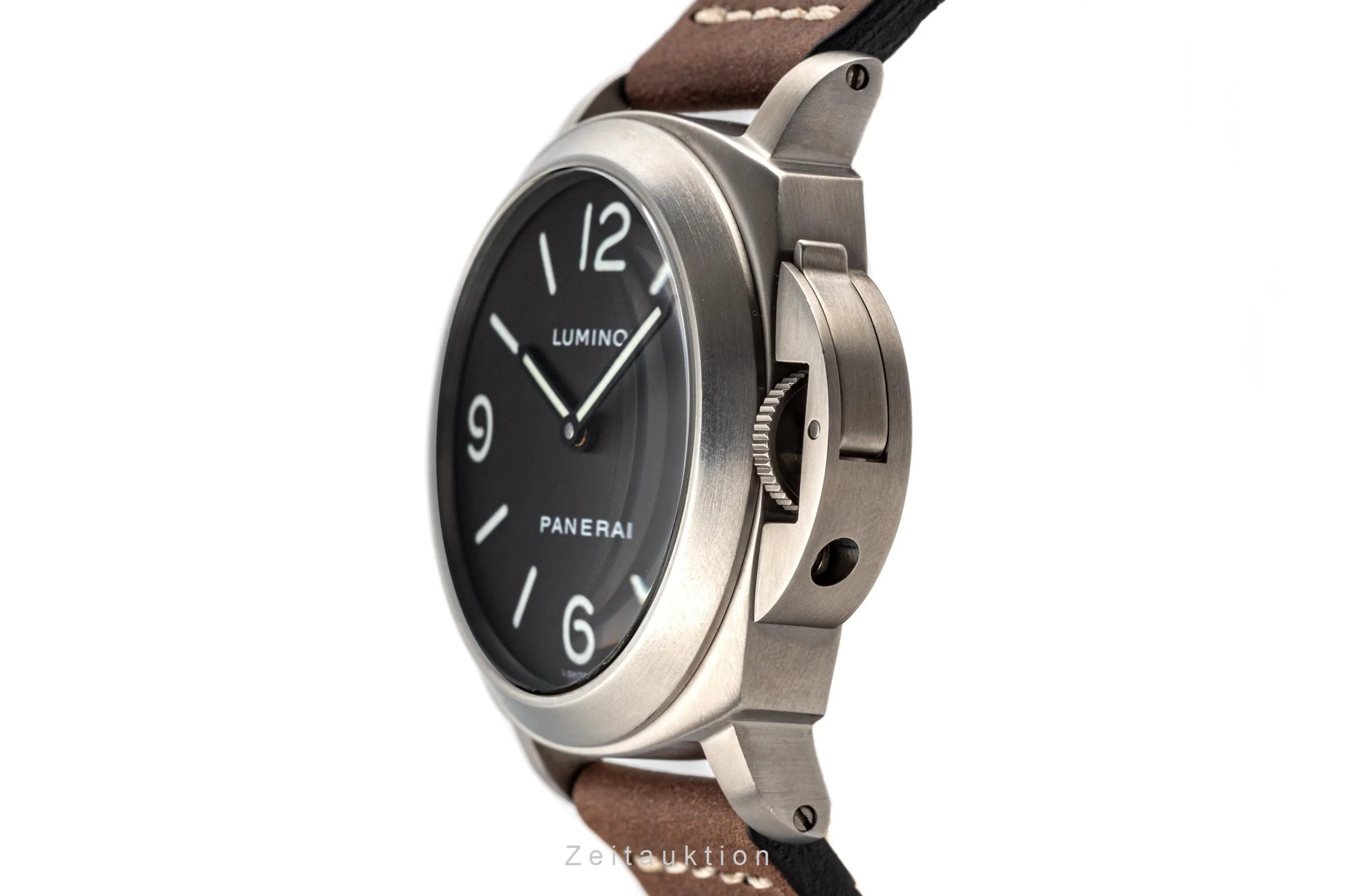 Panerai Luminor  titanium manual winding men's watch PAM00116  [2203217] - Image 6