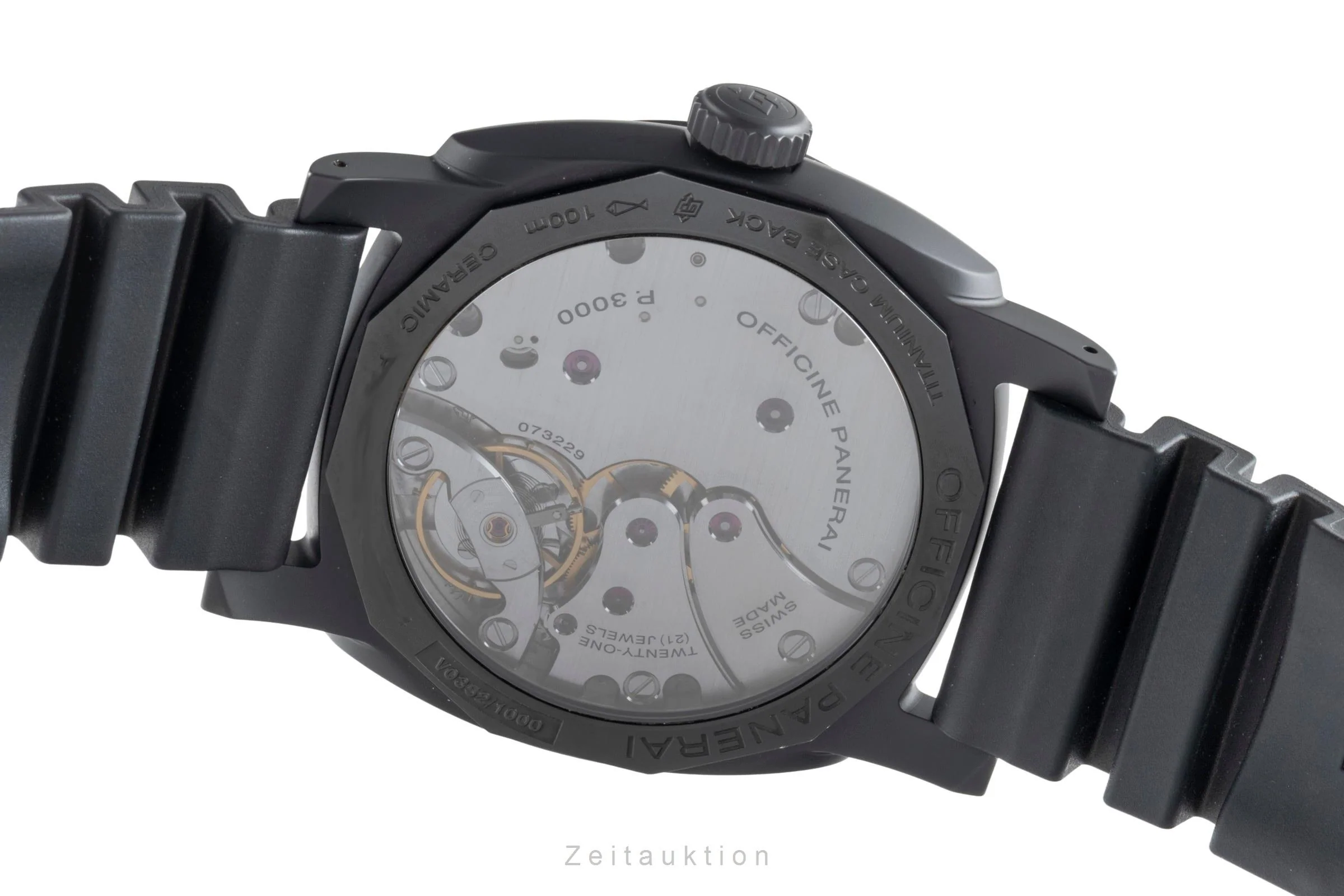 Panerai Radiomir ceramic / titanium manual winding men's watch PAM00997  [2505529] - Image 12