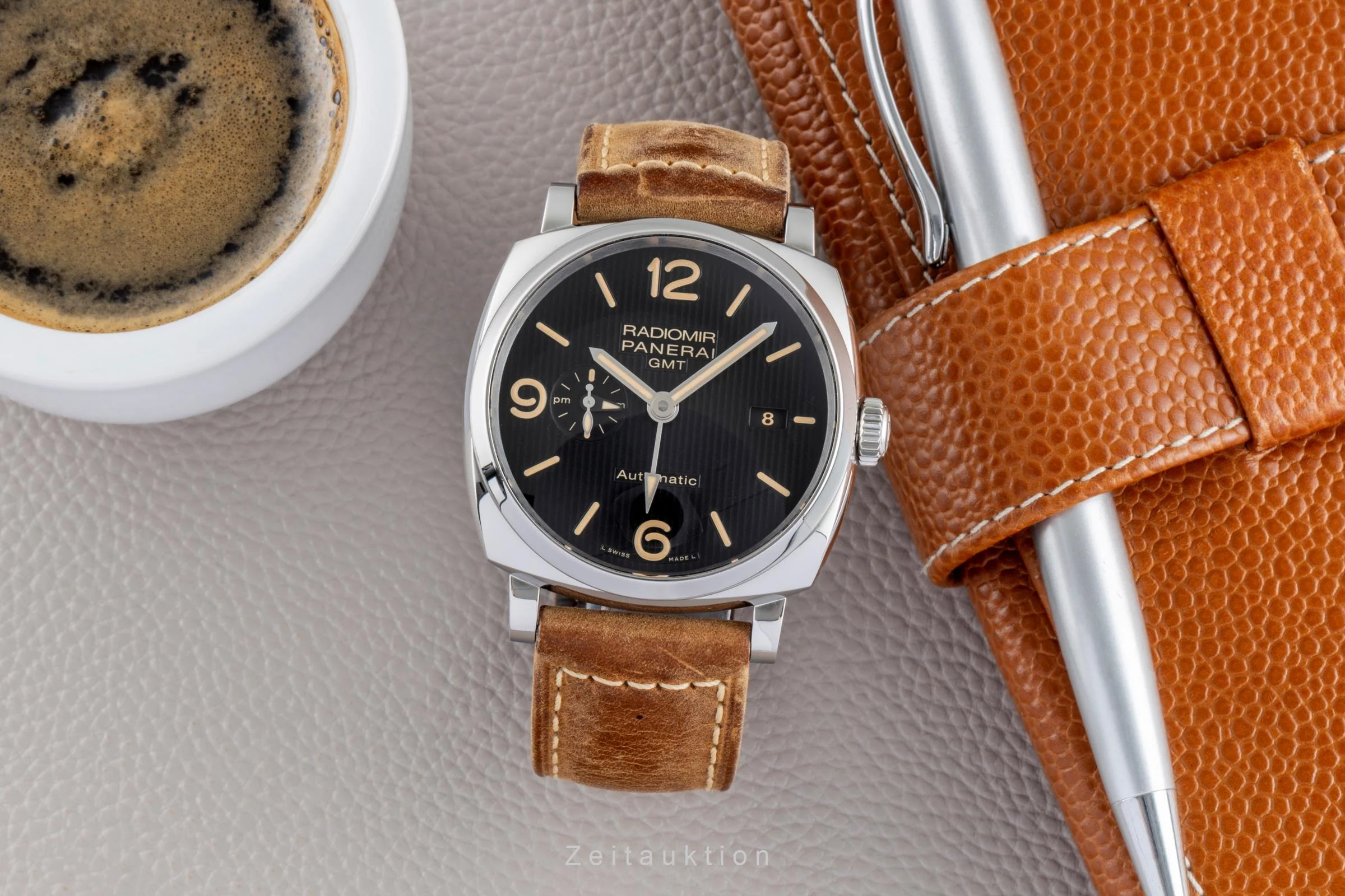 Panerai Radiomir steel automatic men's watch PAM00657  [2506117] - Image 4