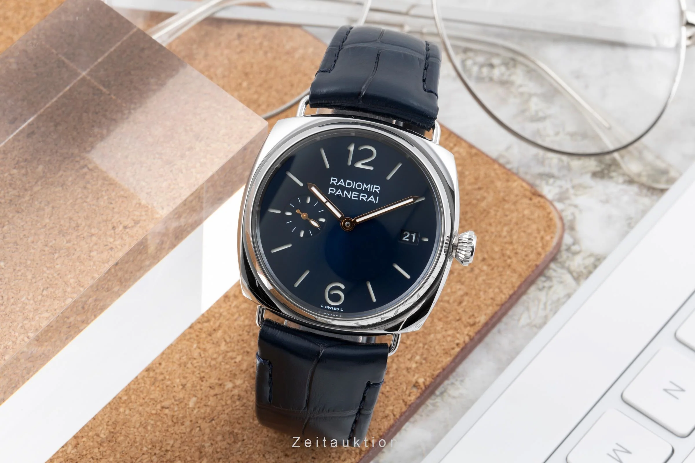Panerai Radiomir steel automatic men's watch PAM01293 LP: 6100EUR  [2506136] - Image 4
