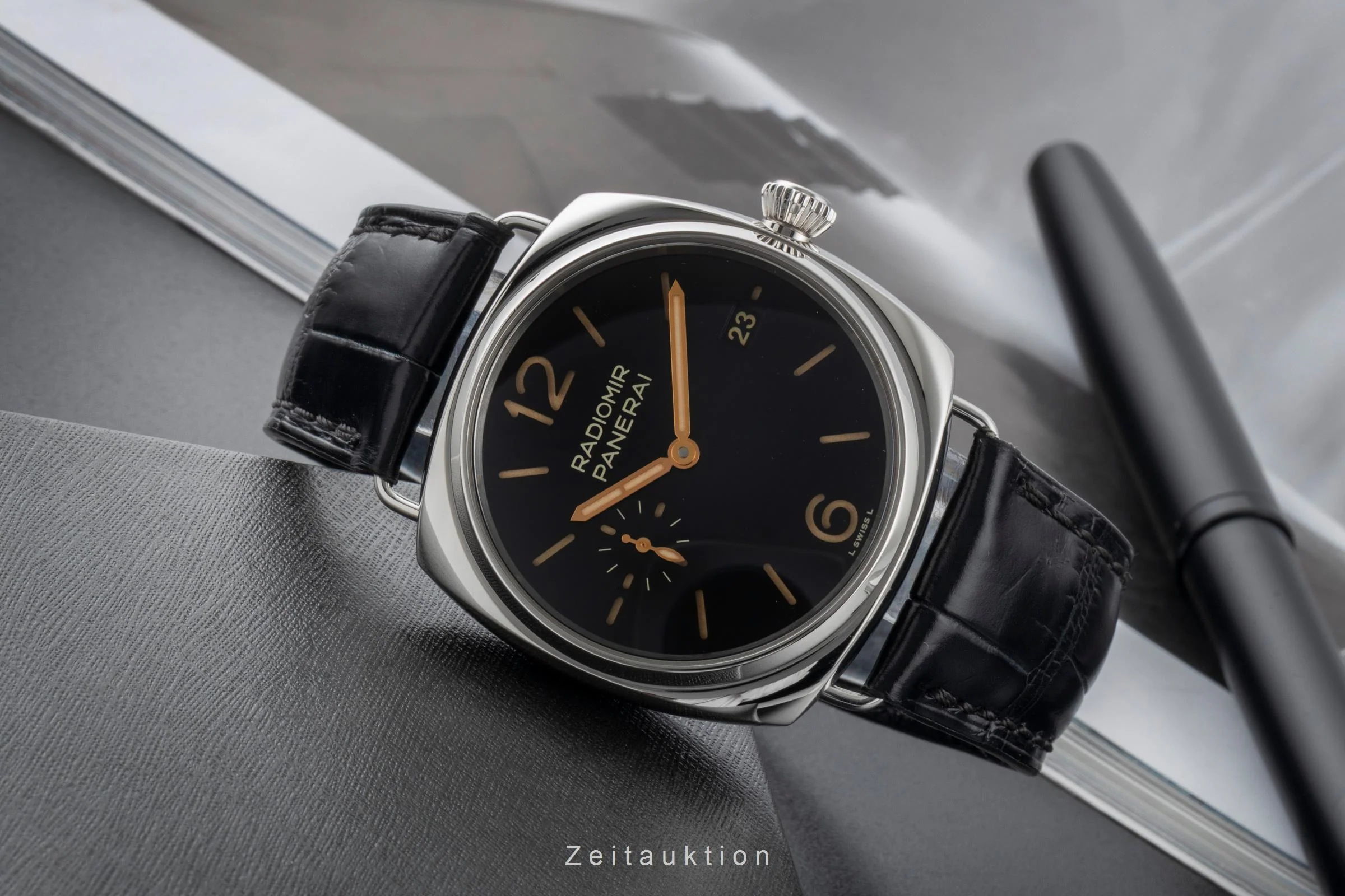 Panerai Radiomir steel automatic men's watch PAM01294 LP: 6300EUR  [2600708] - Image 3