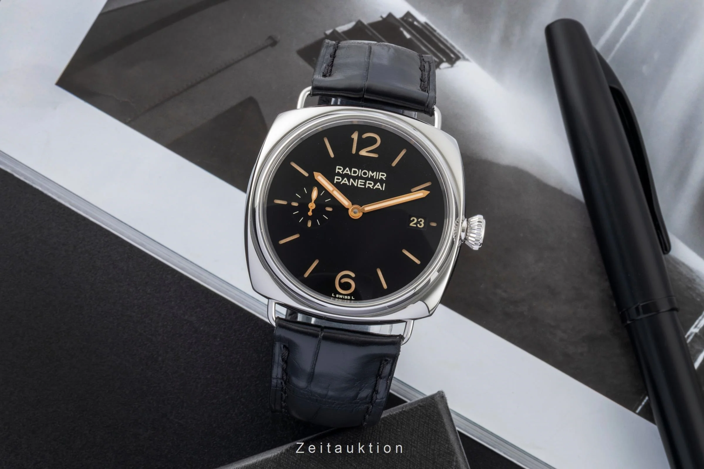 Panerai Radiomir steel automatic men's watch PAM01294 LP: 6300EUR  [2600708] - Image 4