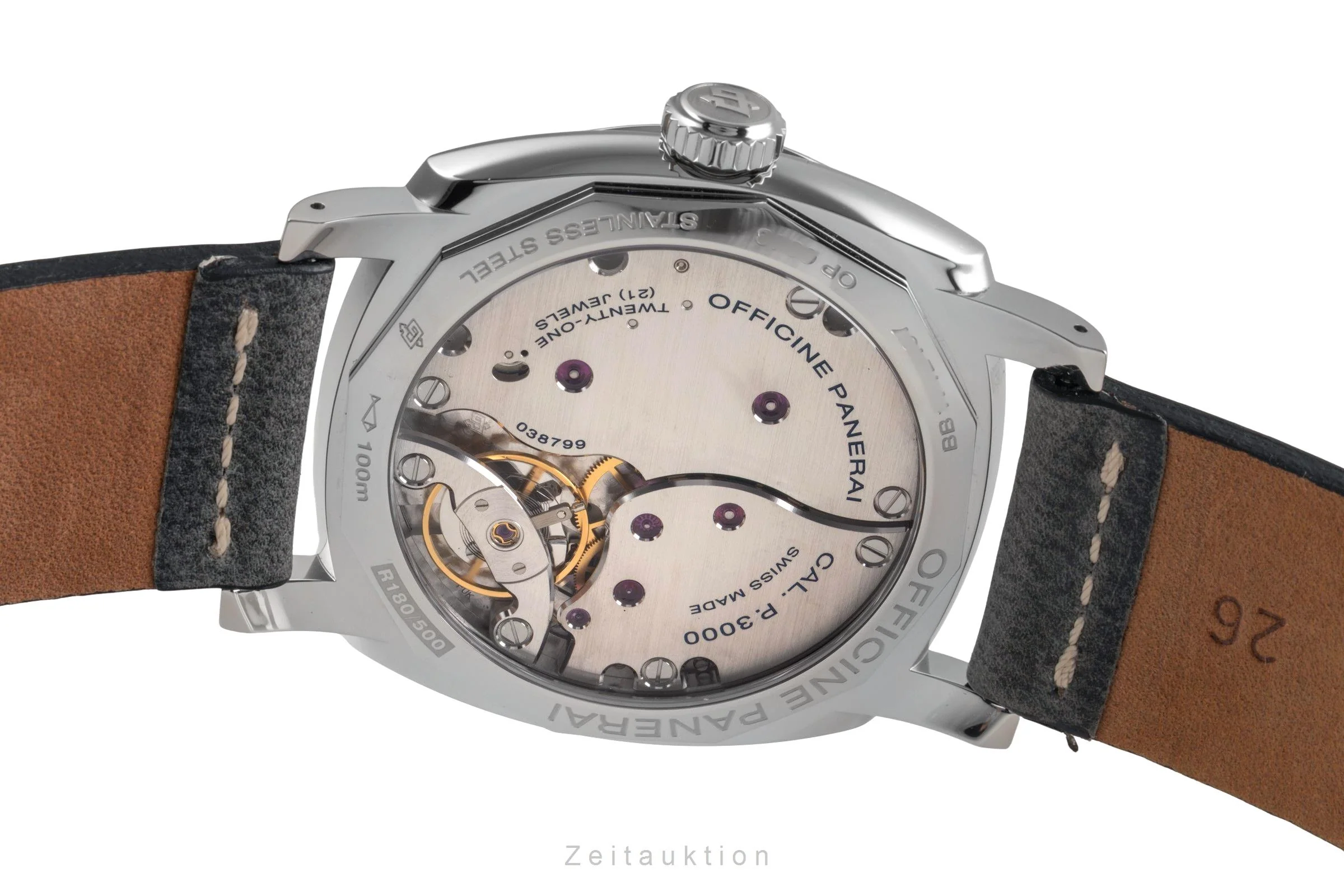 Panerai Radiomir steel manual winding men's watch PAM00514 LP: 7200EUR  [2503115] - Image 12