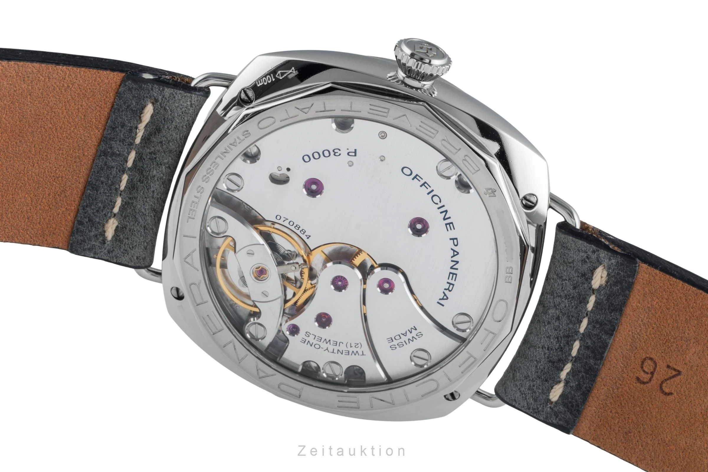 Panerai Radiomir steel manual winding men's watch PAM00721  [2502828] - Image 12