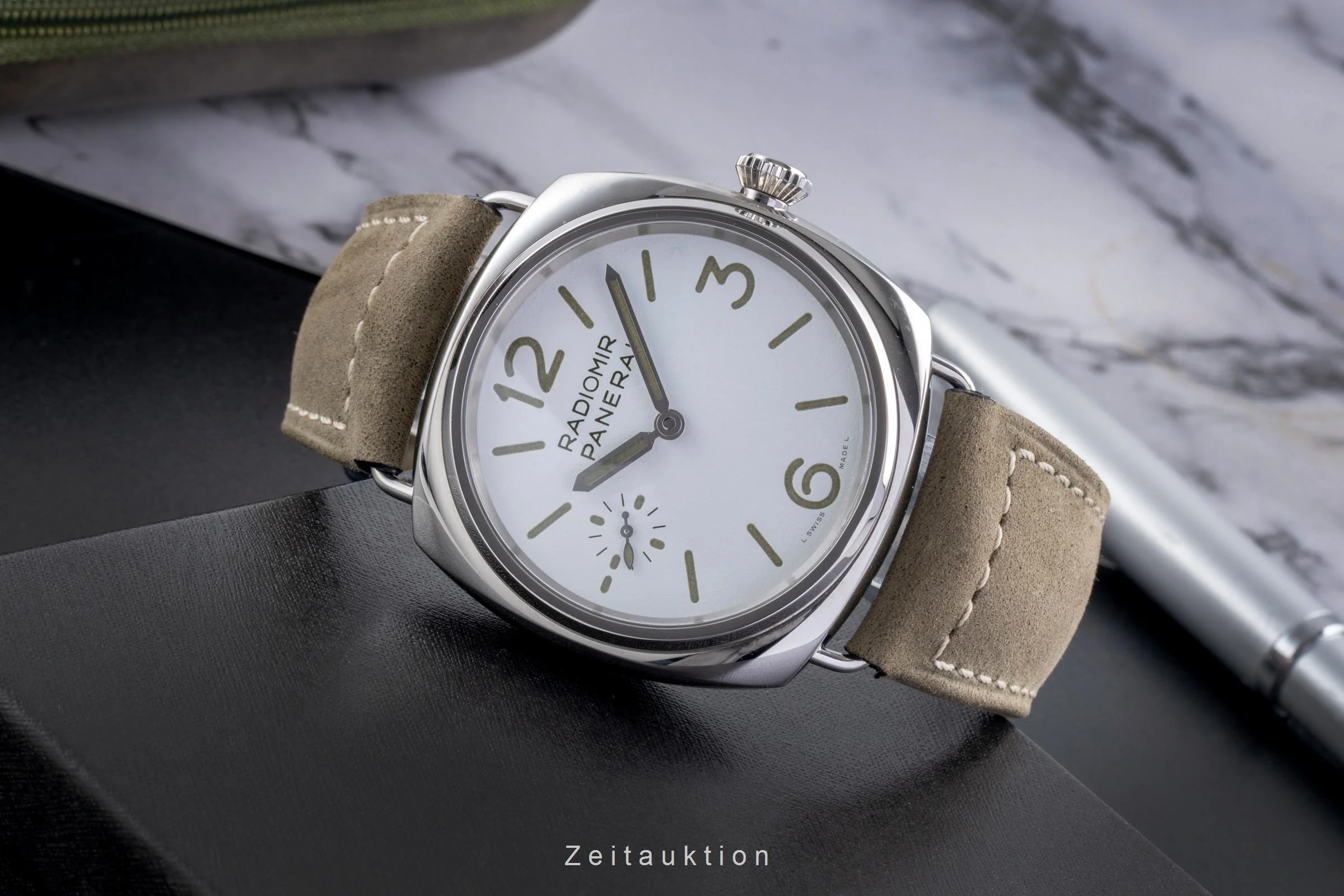 Panerai Radiomir steel manual winding men's watch PAM01384 LP: 5500EUR  [2600666] - Image 3