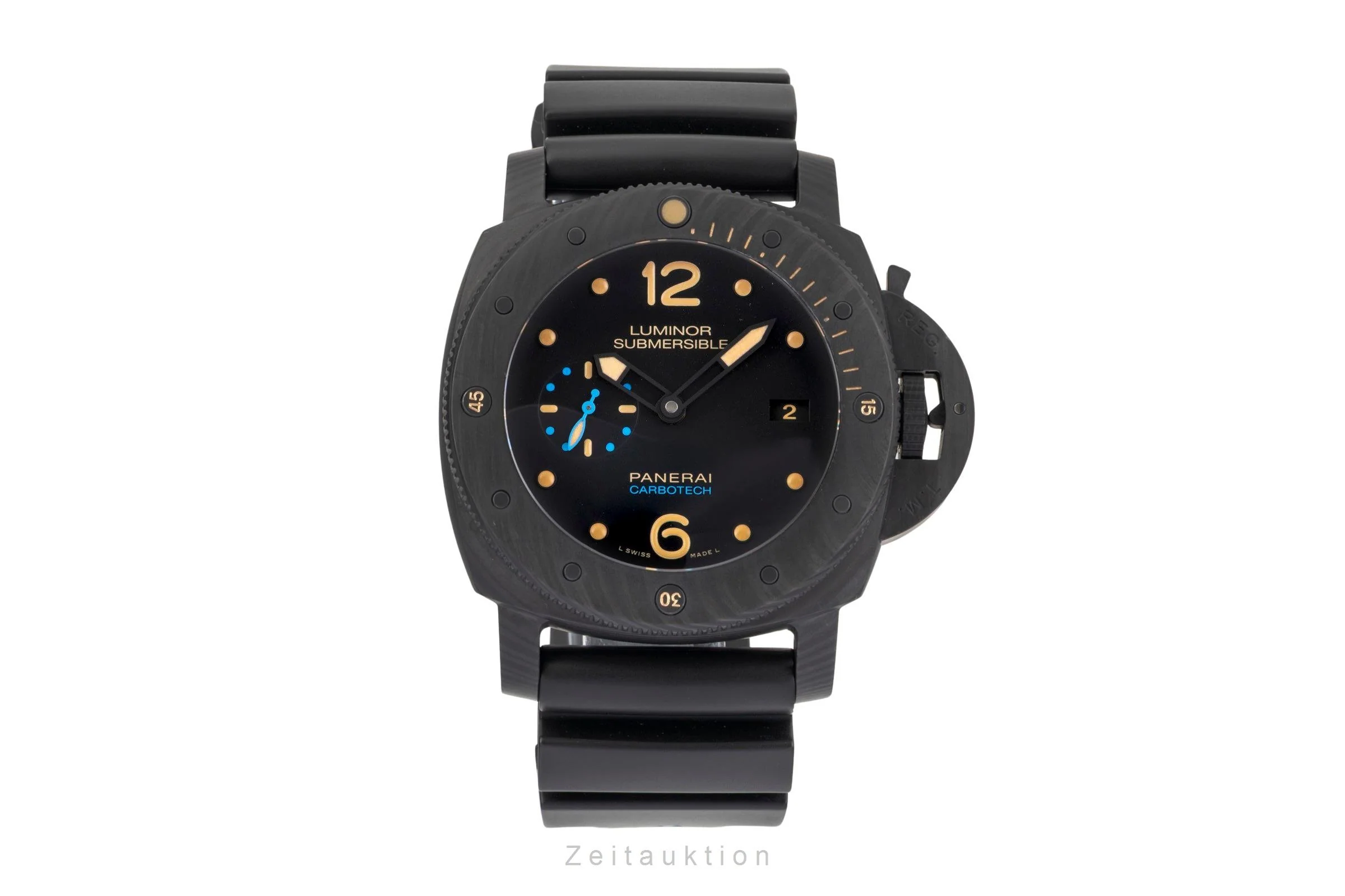 Panerai Submersible carbon automatic men's watch PAM00616  [2502885] - Image 5