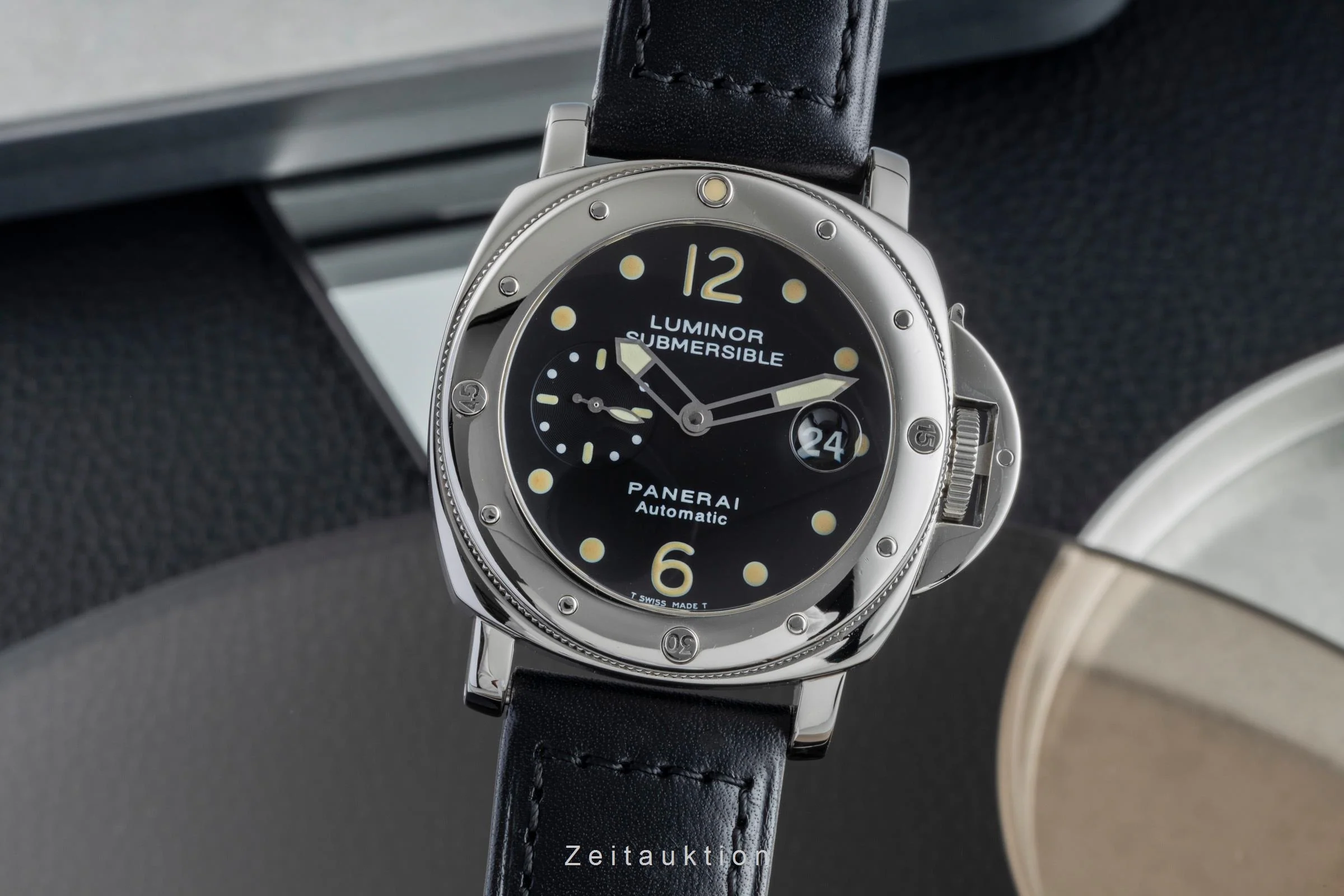 Panerai Submersible steel automatic men's watch PAM00024  [2505806] - Image 2