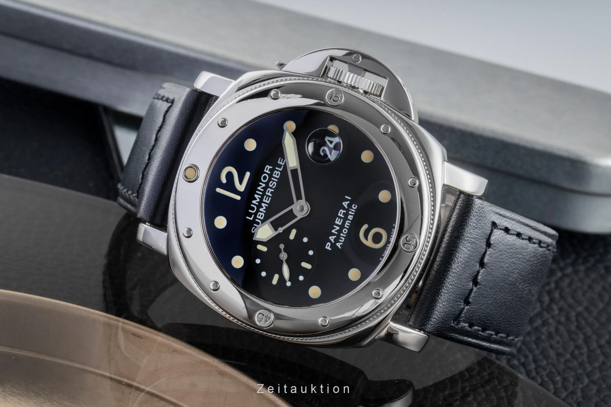 Panerai Submersible steel automatic men's watch PAM00024  [2505806] - Image 3