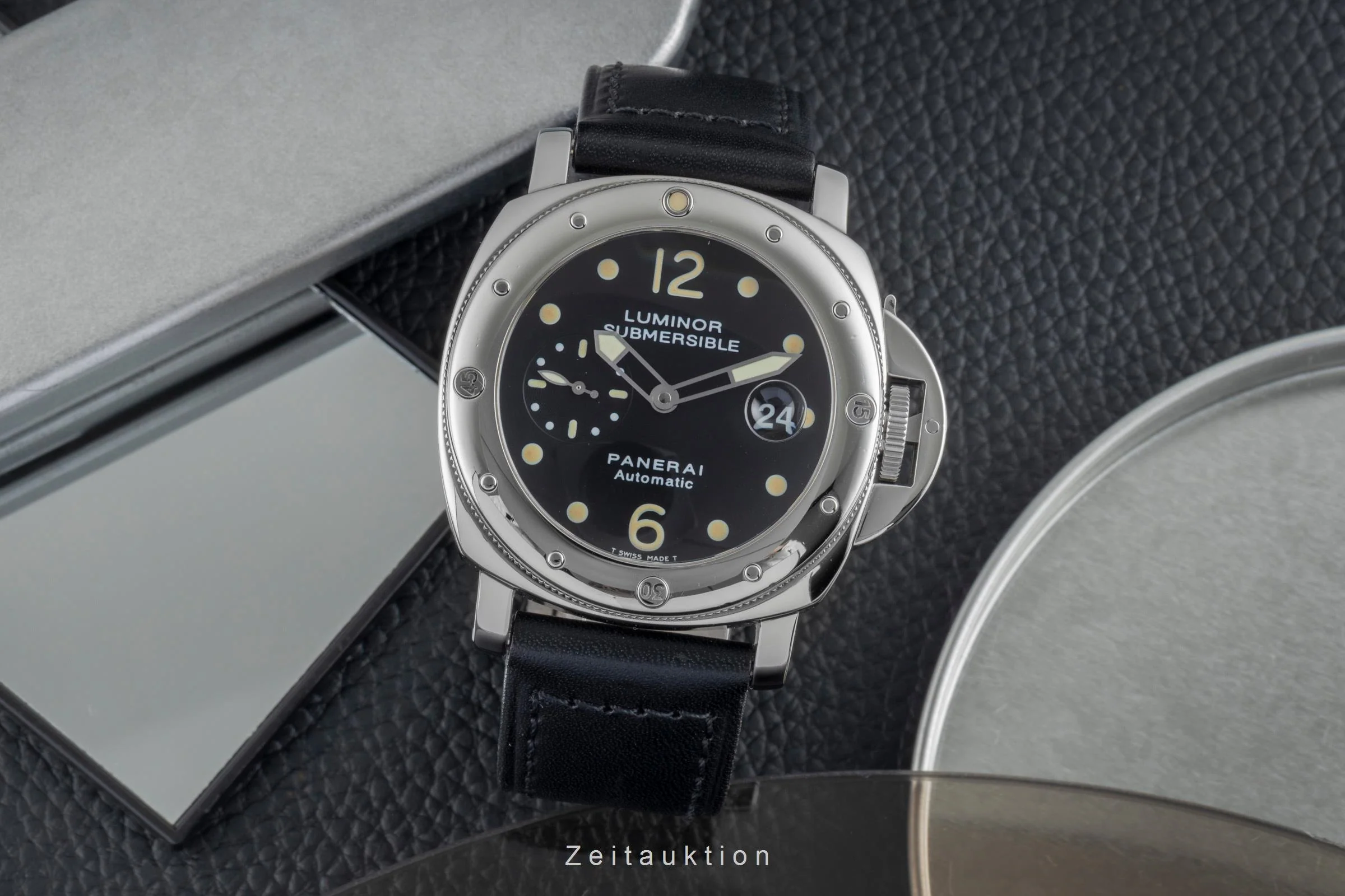Panerai Submersible steel automatic men's watch PAM00024  [2505806] - Image 4
