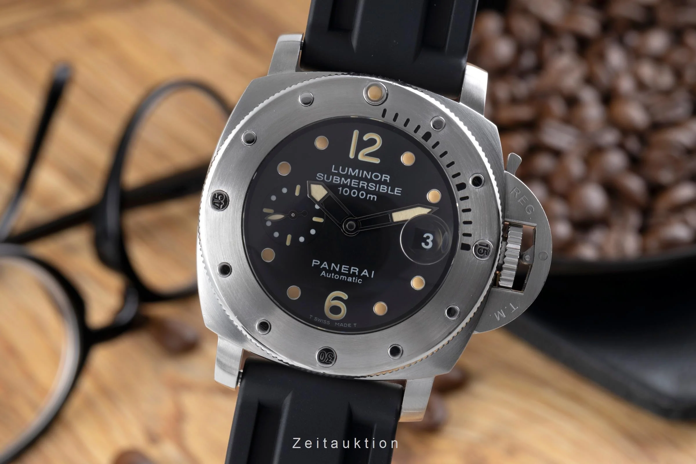 Panerai Submersible steel automatic men's watch PAM00243  [2505403] - Image 2