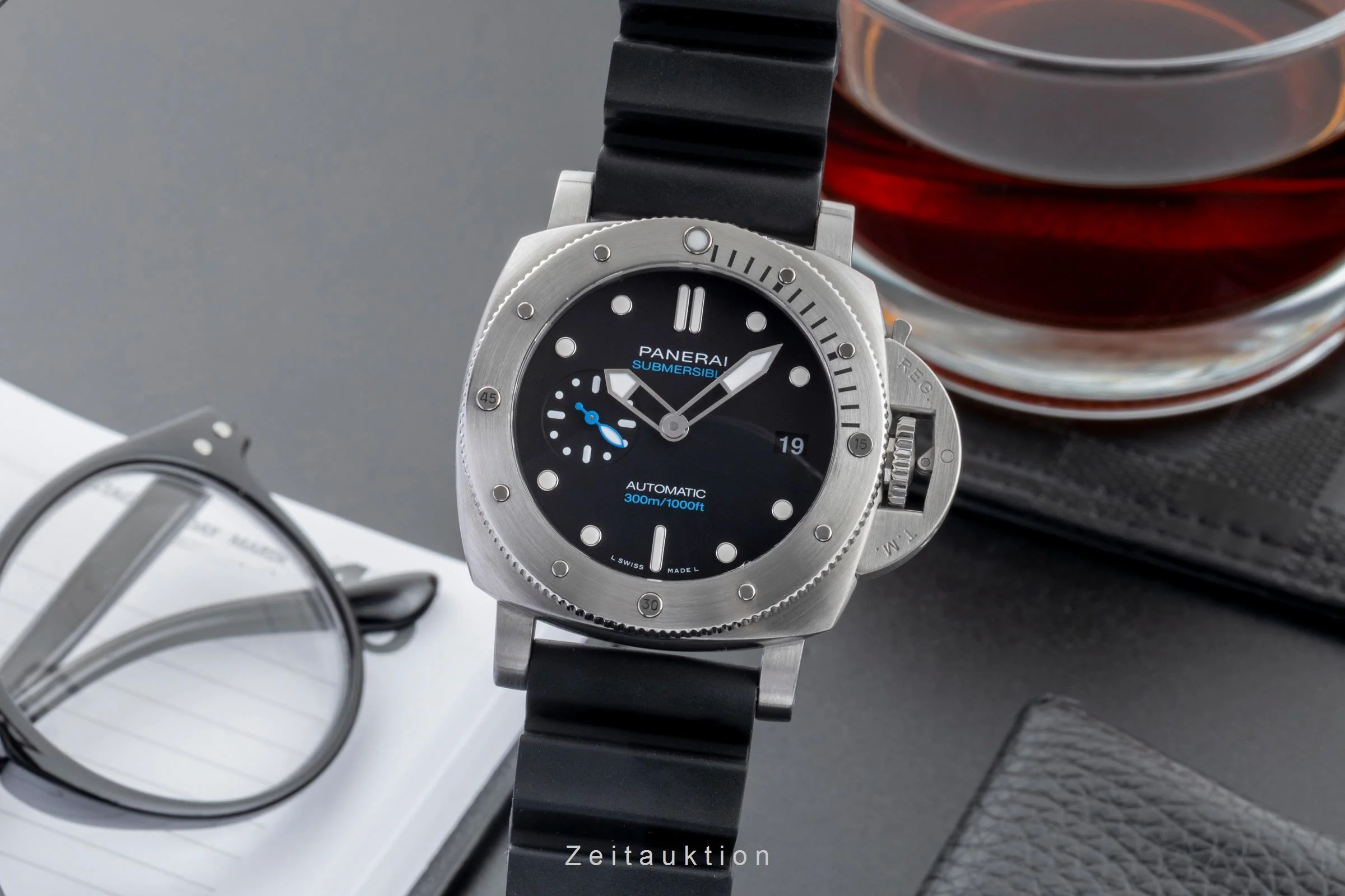 Panerai Submersible steel automatic men's watch PAM00973 LP: 9700EUR  [2600358] - Image 2