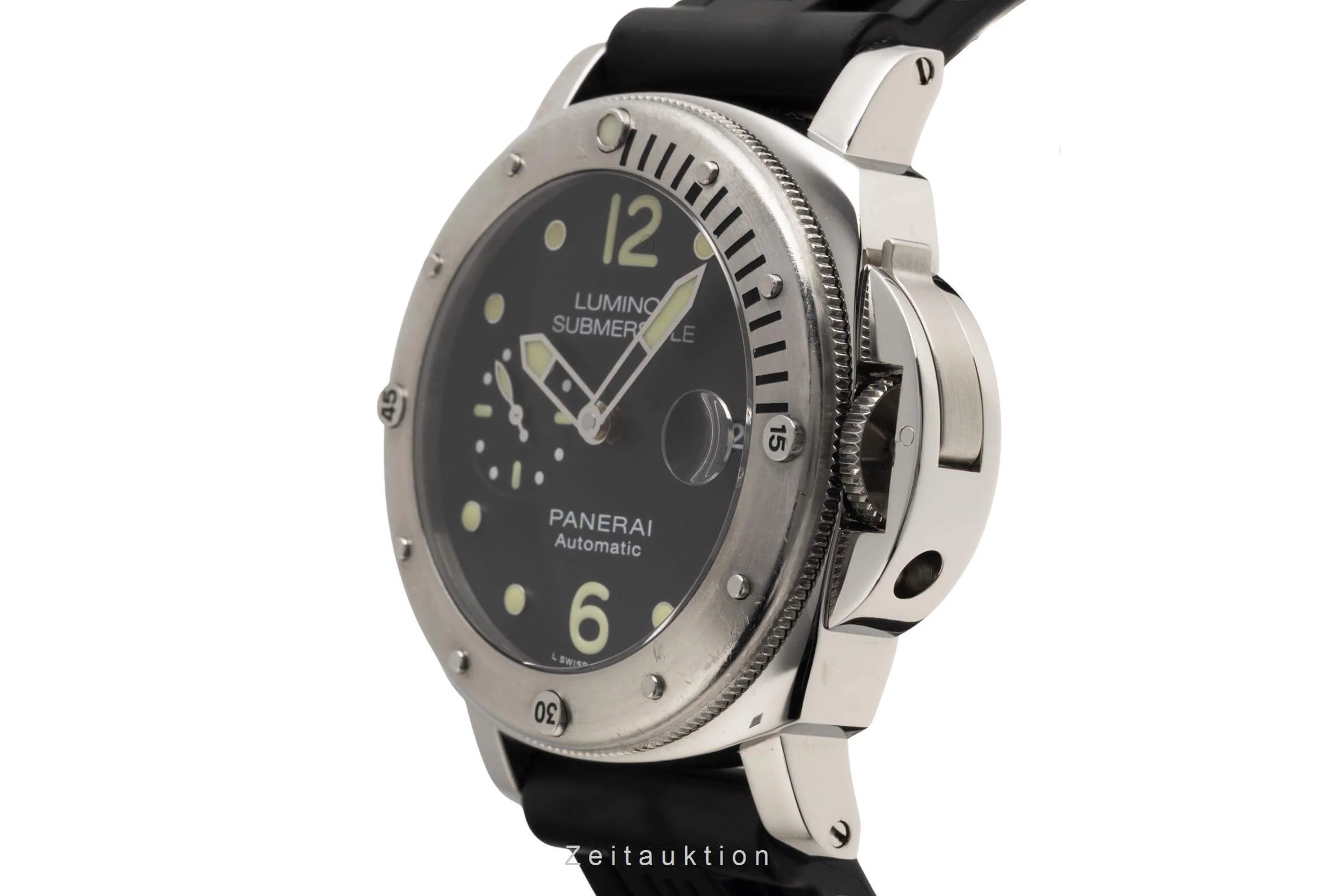 Panerai Submersible steel automatic men's watch PAM01024  [2501681] - Image 7