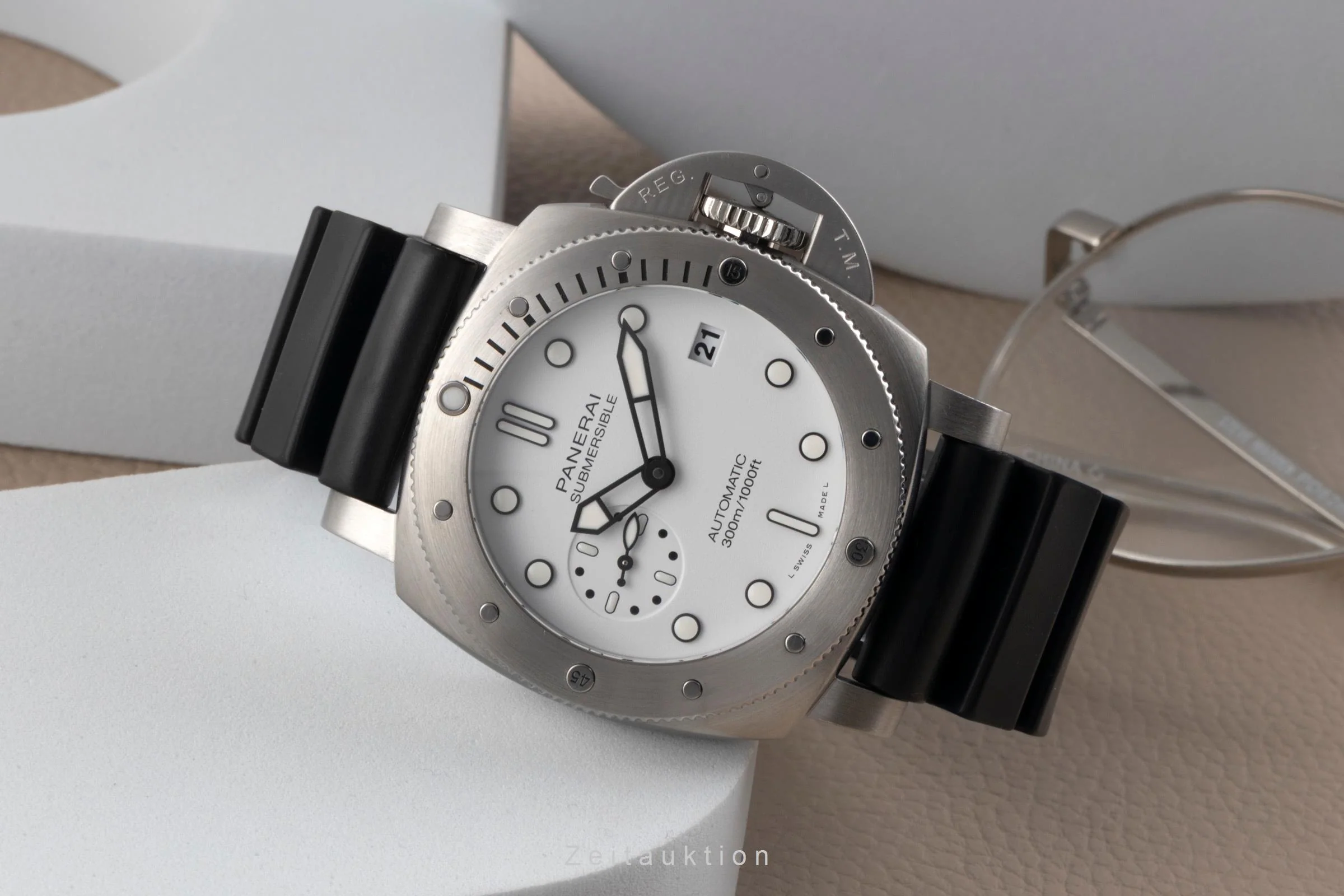 Panerai Submersible steel automatic men's watch PAM01223 LP: 9900EUR  [2600430] - Image 3