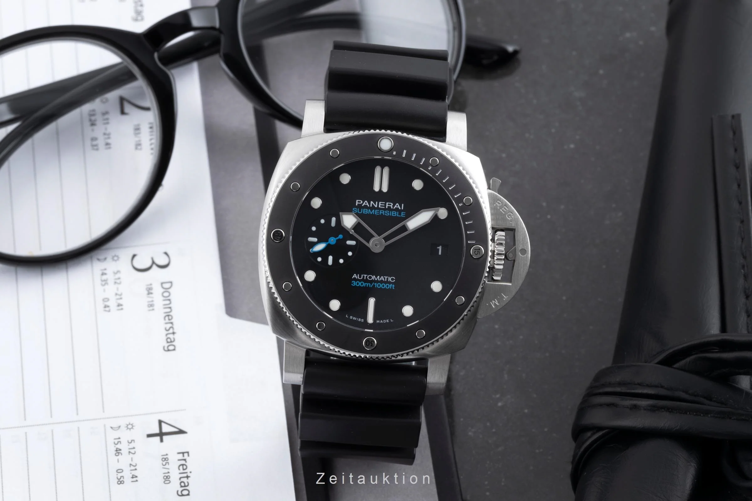 Panerai Submersible steel automatic men's watch PAM02683 LP: 10700EUR  [2503361] - Image 4