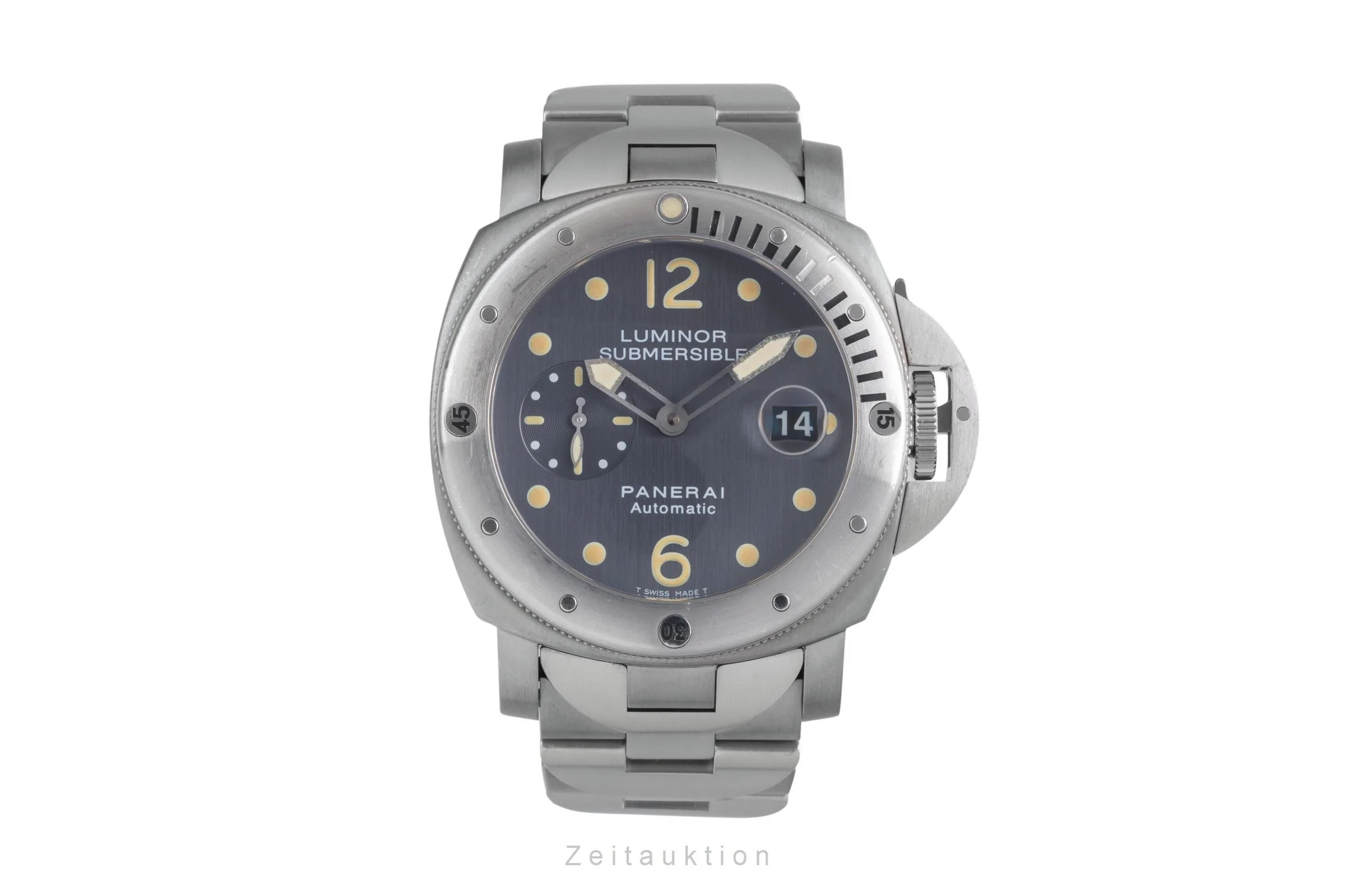 Panerai Submersible steel / titanium automatic men's watch PAM00106  [2503384] - Image 5