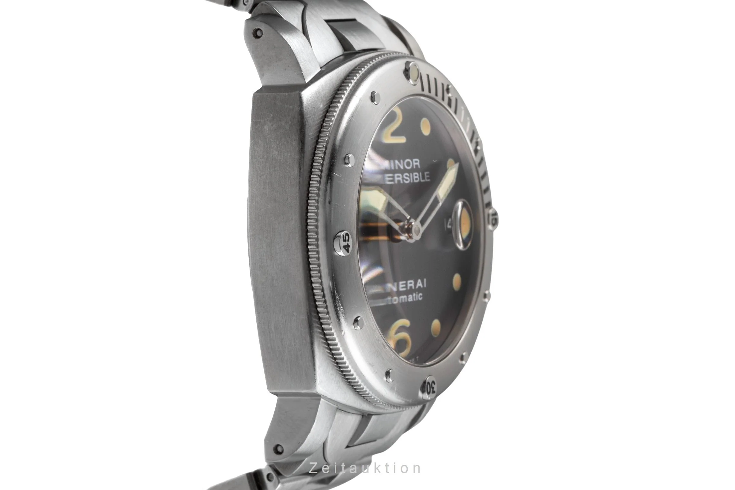 Panerai Submersible steel / titanium automatic men's watch PAM00106  [2503384] - Image 8