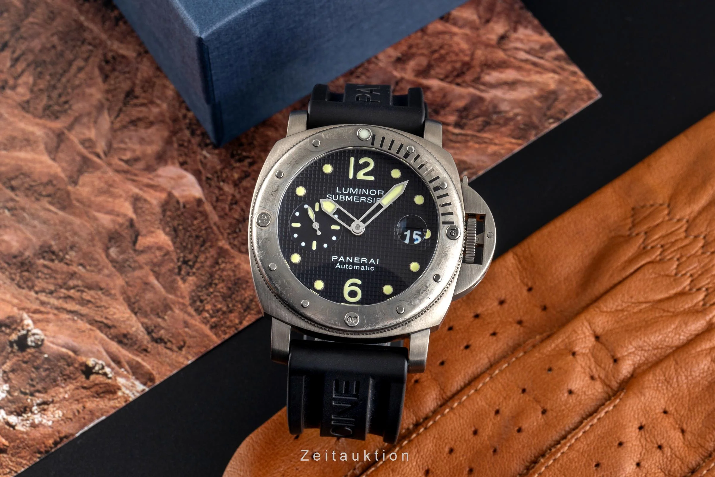 Panerai Submersible titanium automatic men's watch PAM00025 LP: 10900EUR  [2502538] - Image 4