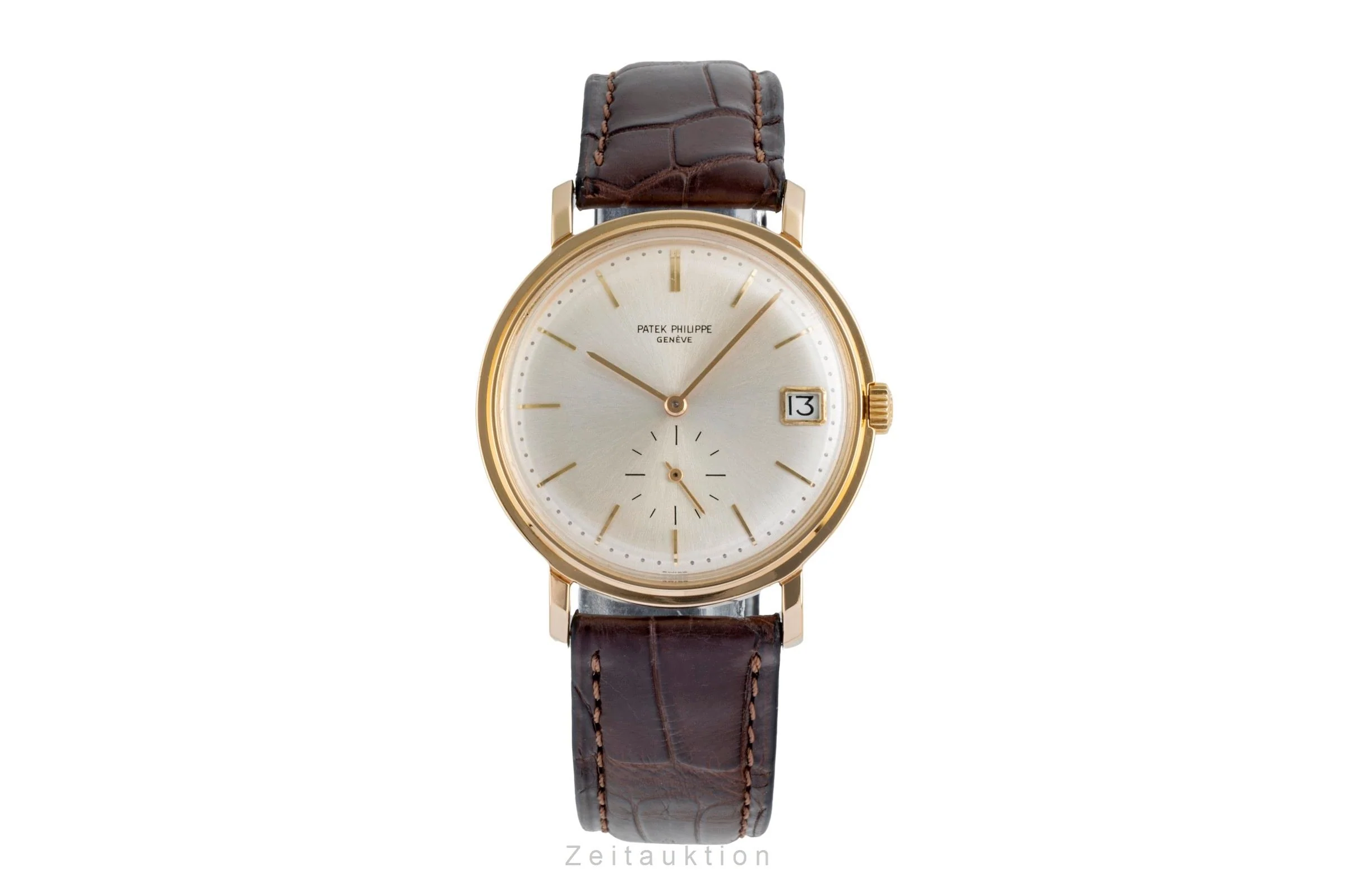 Patek Philippe Calatrava 18 ct gold automatic men's watch 3445 Vintage  [2506495] - Image 5