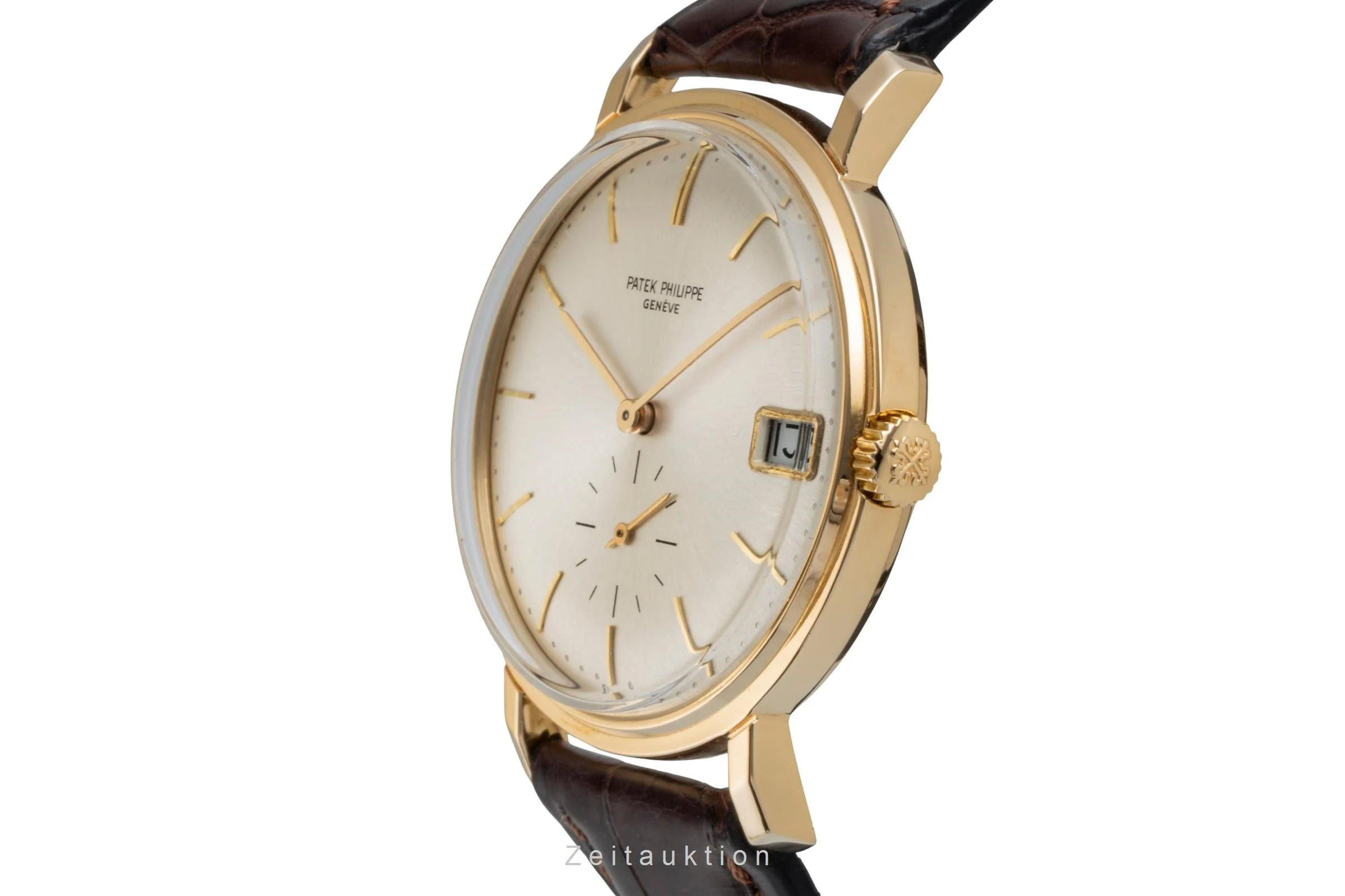 Patek Philippe Calatrava 18 ct gold automatic men's watch 3445 Vintage  [2506495] - Image 7