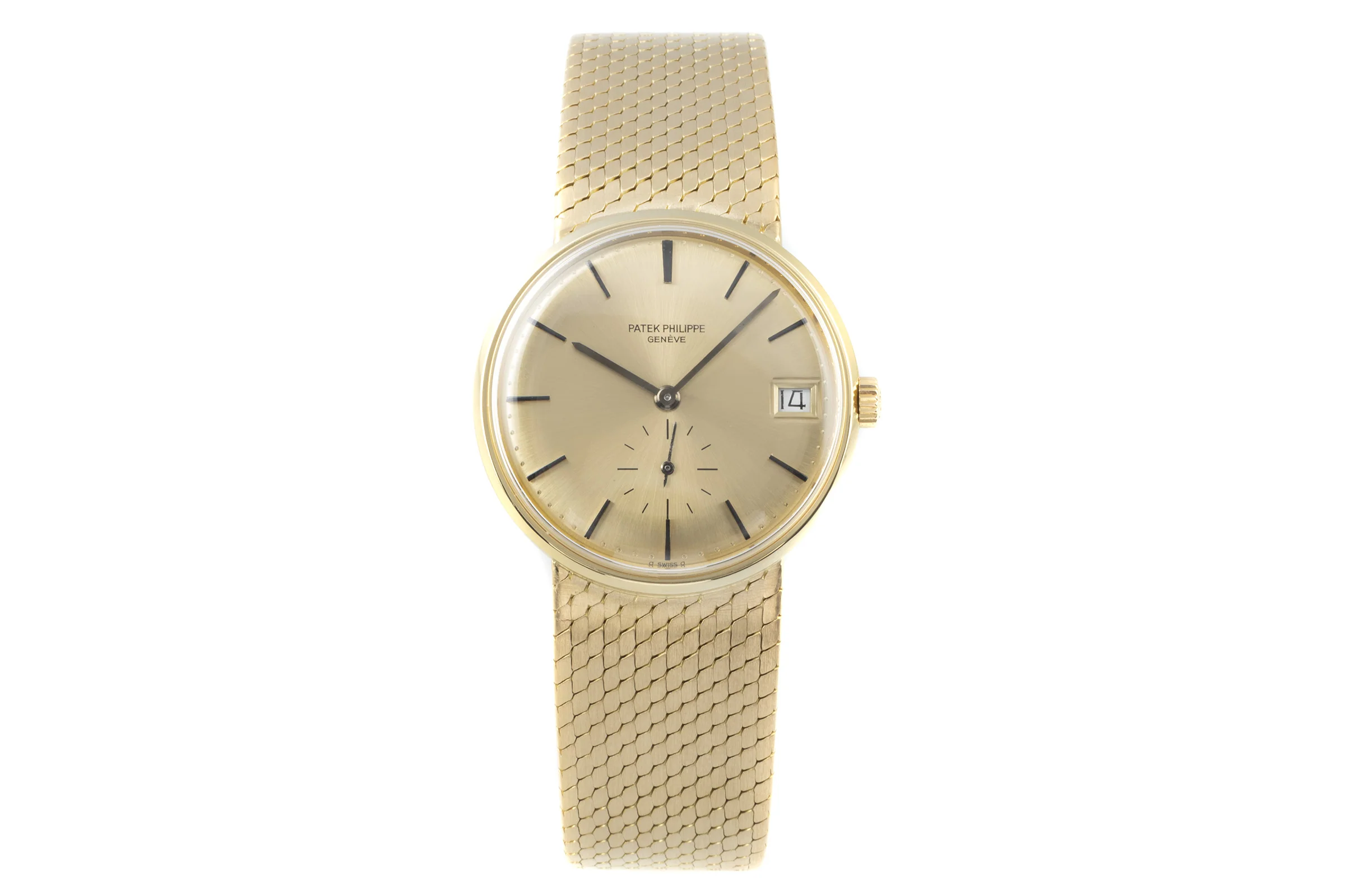 Patek Philippe Calatrava 18 ct gold automatic men's watch 3514, 3514/8  [2204734] - Image 4