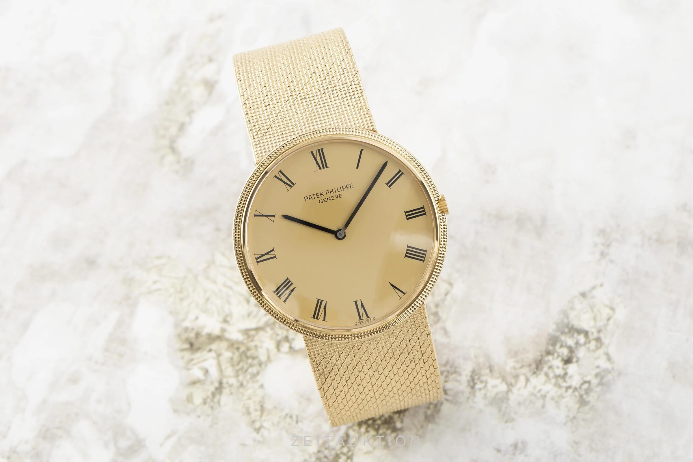 Patek Philippe Calatrava 18 ct gold automatic men's watch 3588/1  [2106023] - Image 3