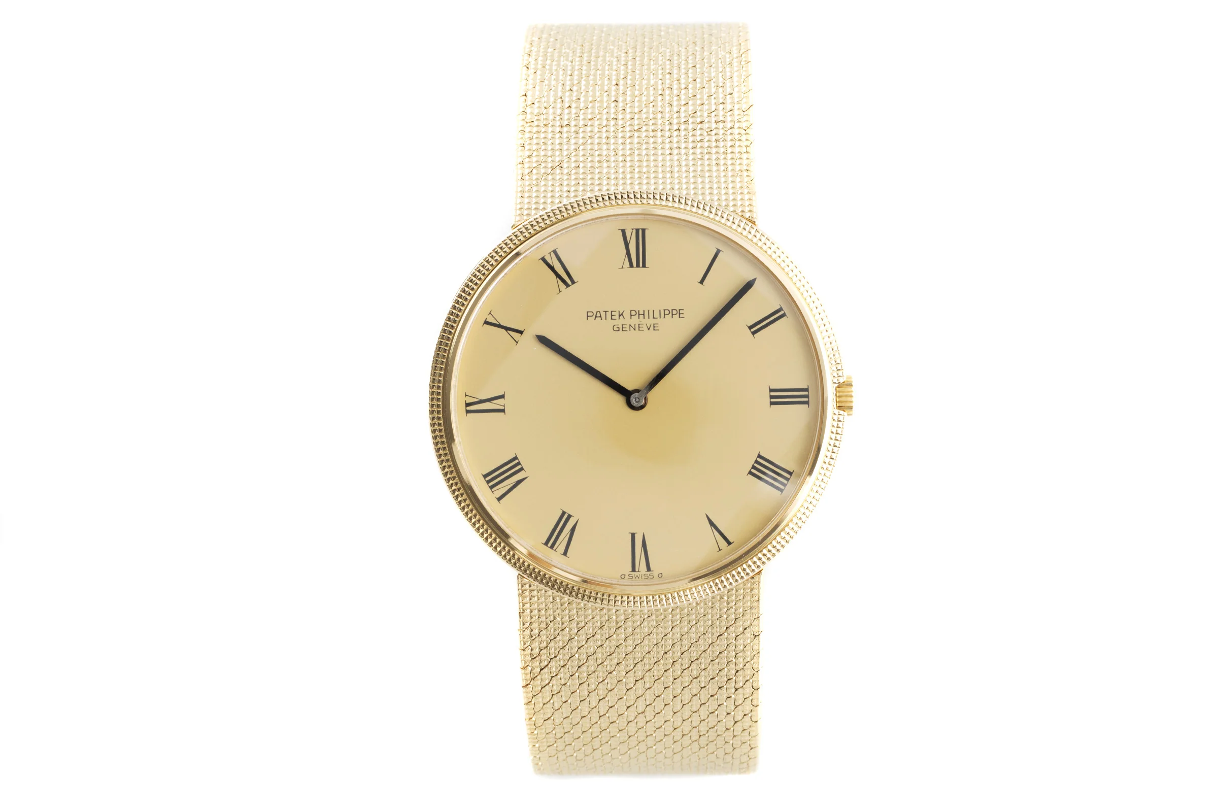 Patek Philippe Calatrava 18 ct gold automatic men's watch 3588/1  [2106023] - Image 4