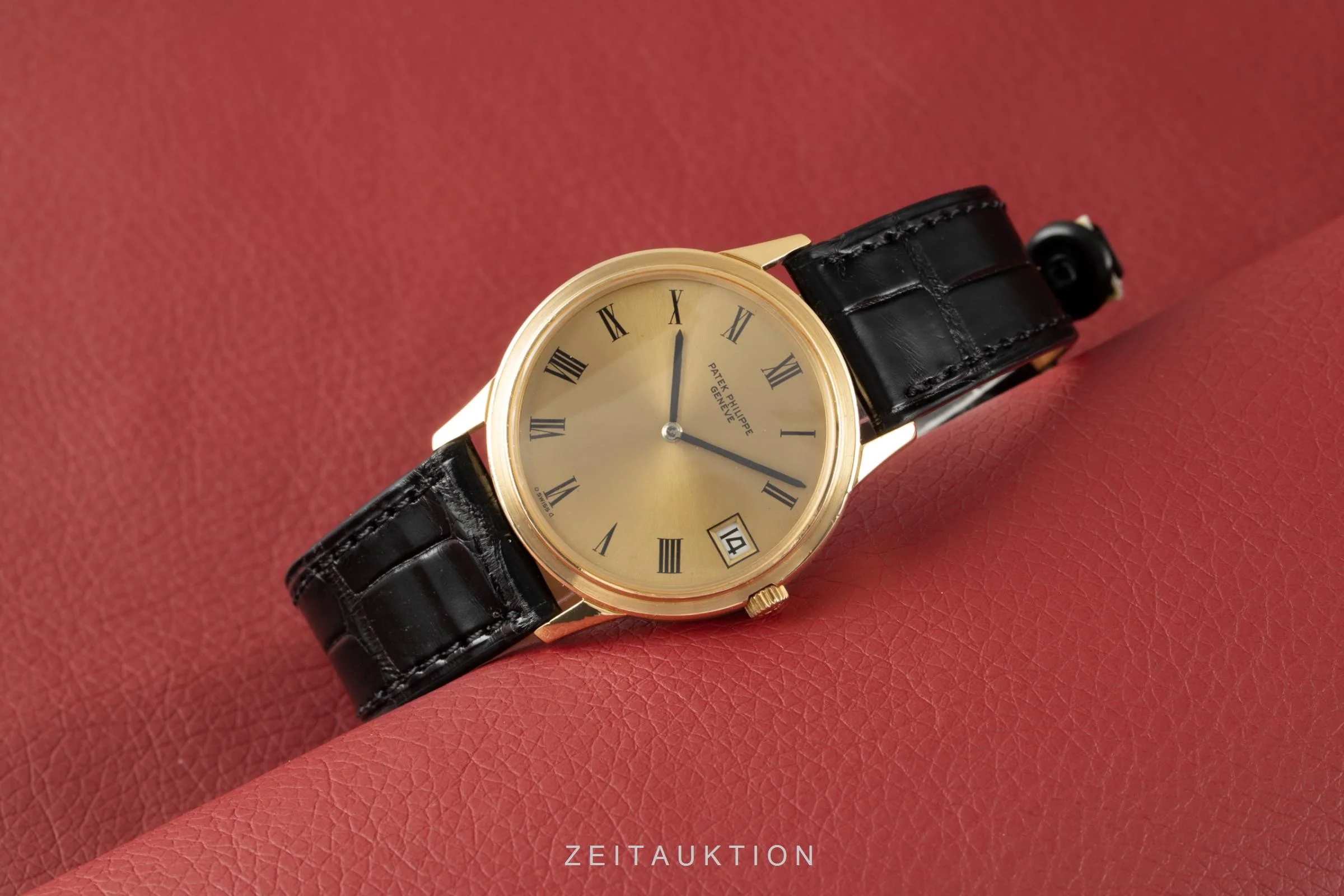 Patek Philippe Calatrava 18 ct gold automatic men's watch 3593  [2101772] - Image 2