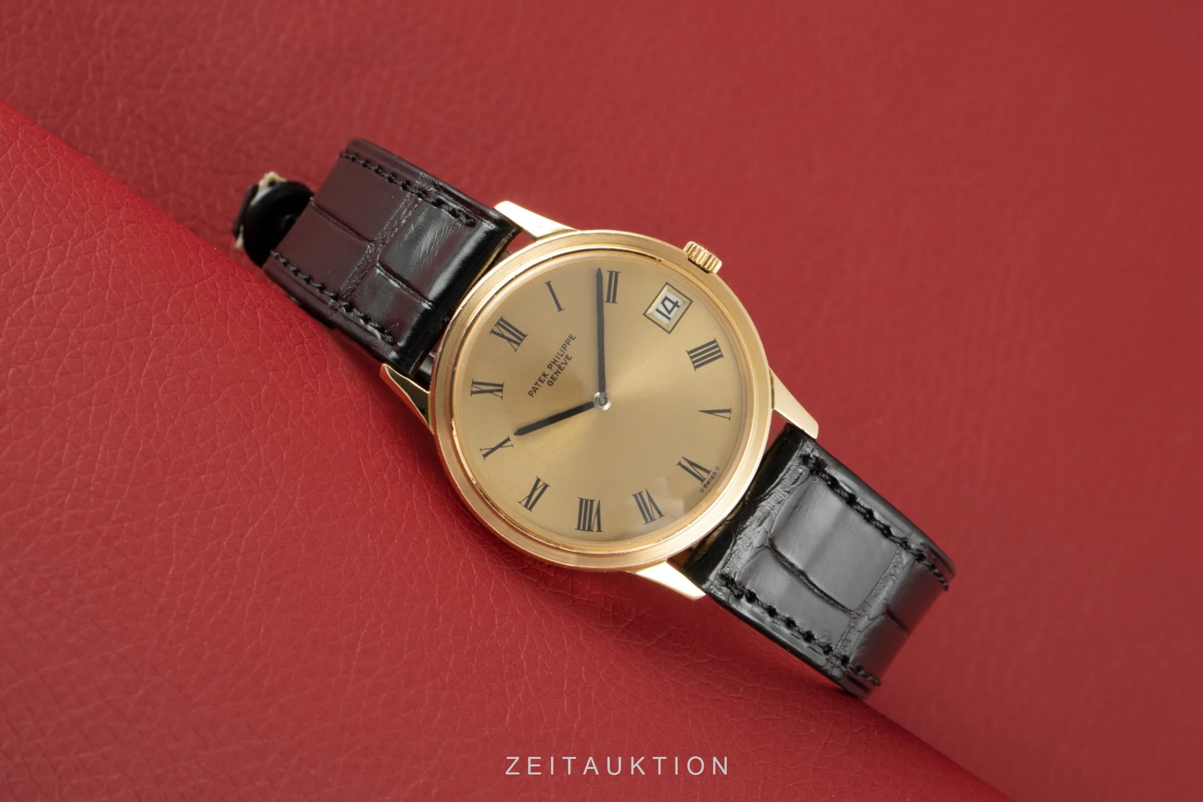 Patek Philippe Calatrava 18 ct gold automatic men's watch 3593  [2101772] - Image 3