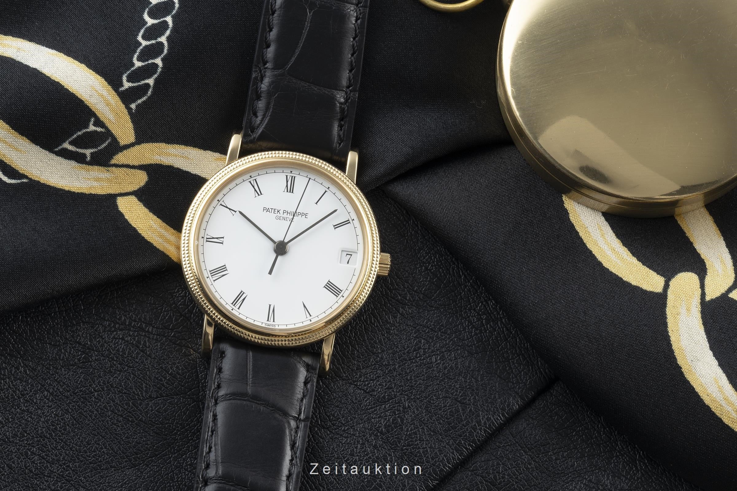 Patek Philippe Calatrava 18 ct gold automatic men's watch 3802/200 LP: 22040EUR  [2110673] - Image 2