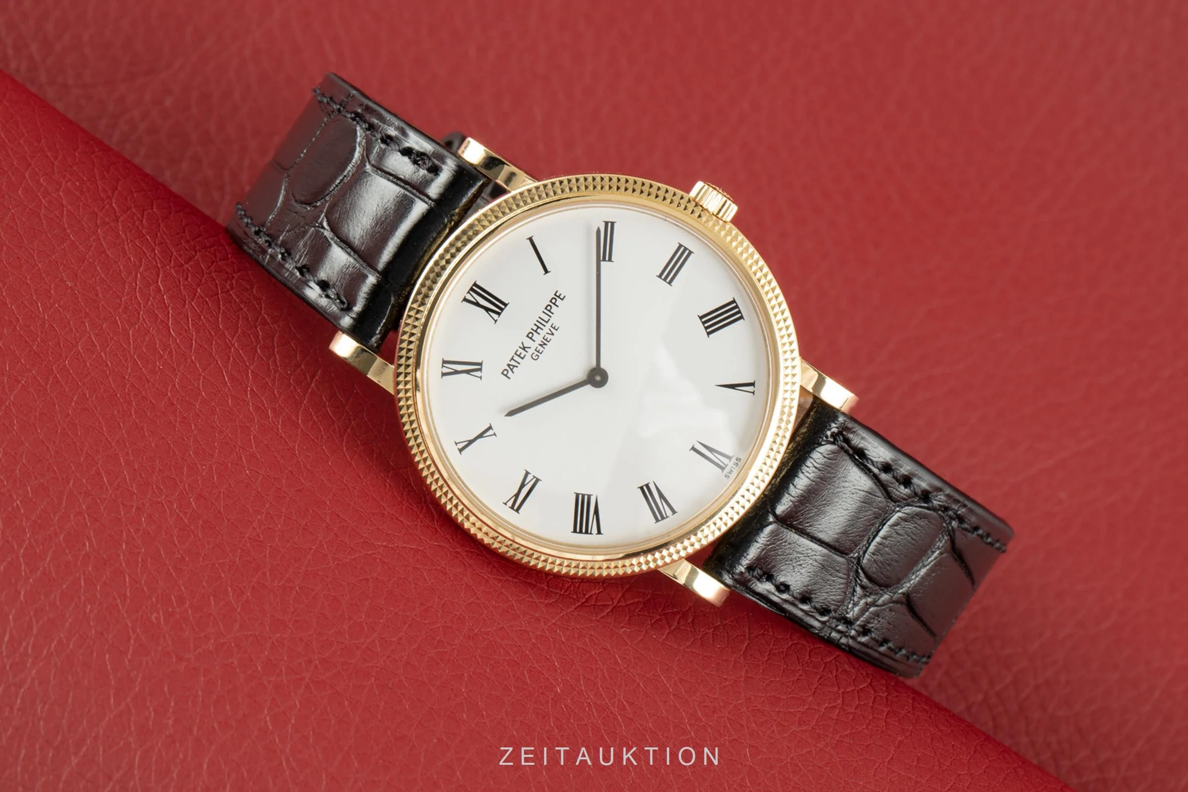 Patek Philippe Calatrava 18 ct gold automatic men's watch 5120  [2103407] - Image 2