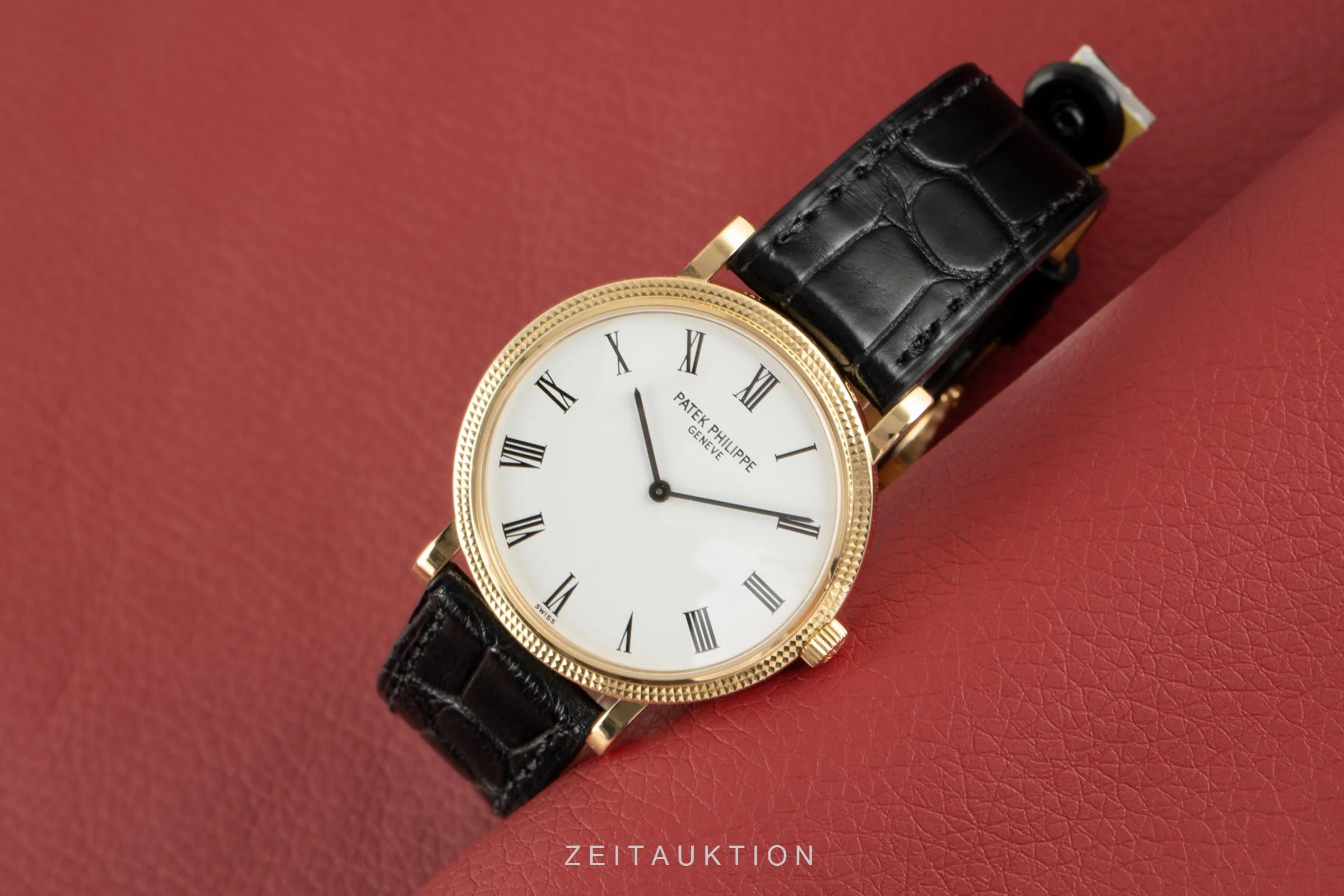 Patek Philippe Calatrava 18 ct gold automatic men's watch 5120  [2103407] - Image 3