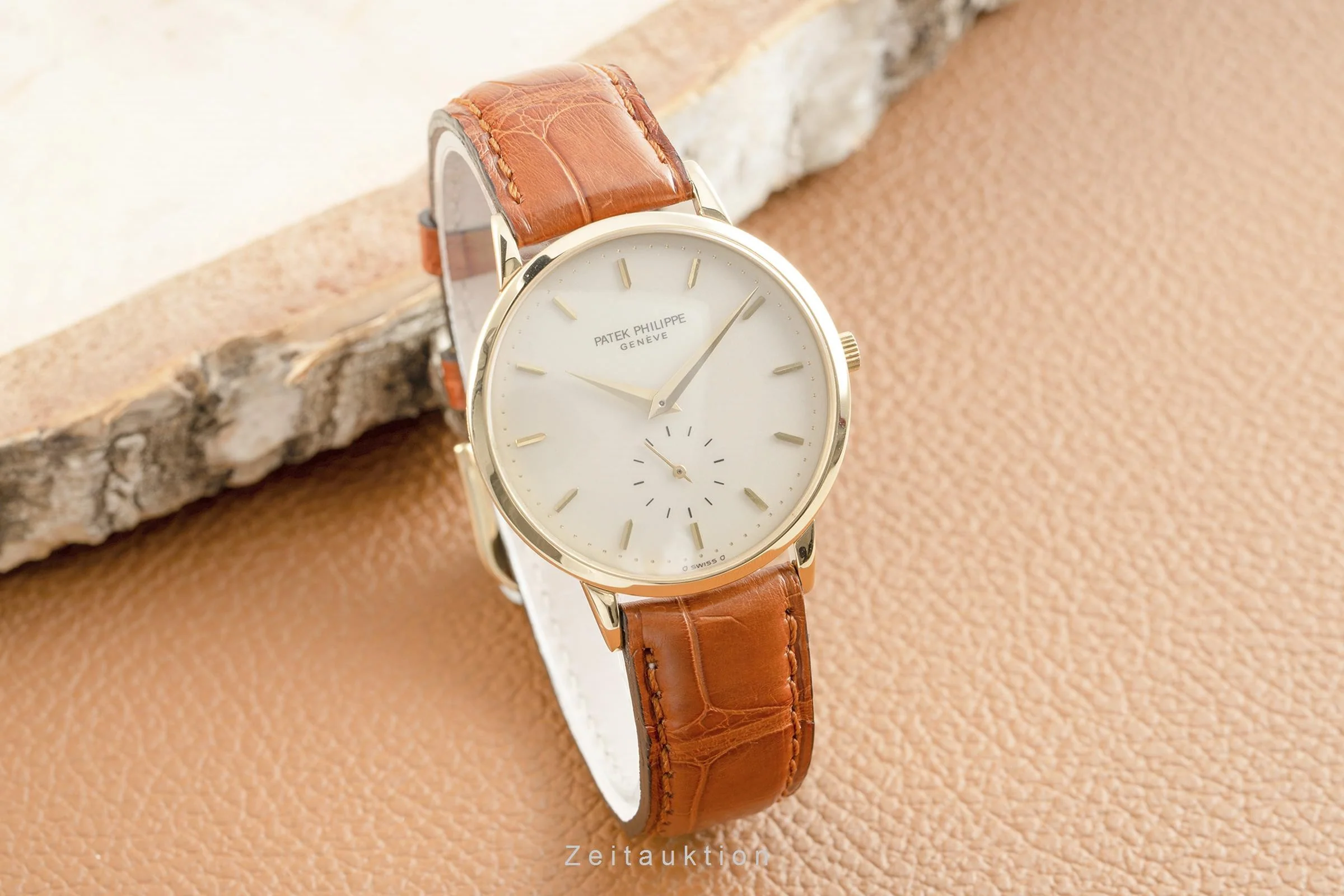 Patek Philippe Calatrava 18 ct gold manual winding men's watch 3893 LP: 18770EUR  [2108144] - Image 3