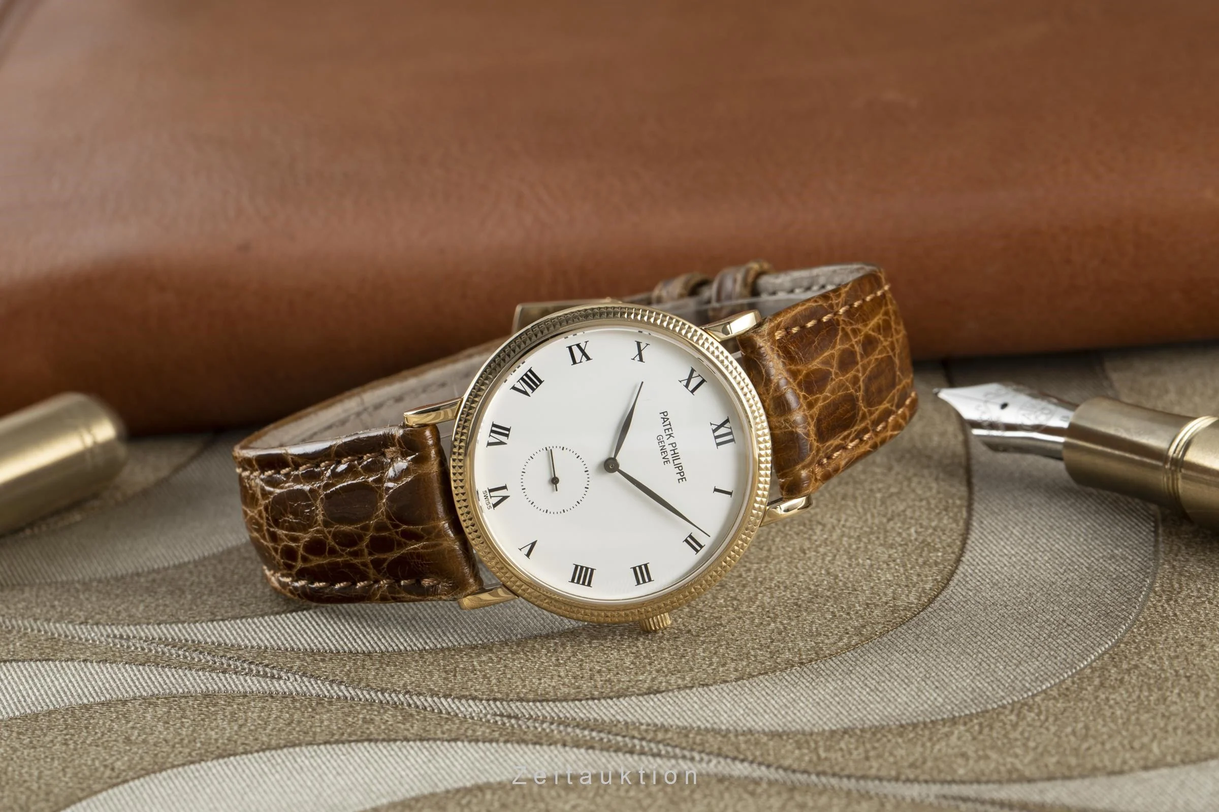 Patek Philippe Calatrava 18 ct gold manual winding men's watch 3919  [2109352] - Image 2